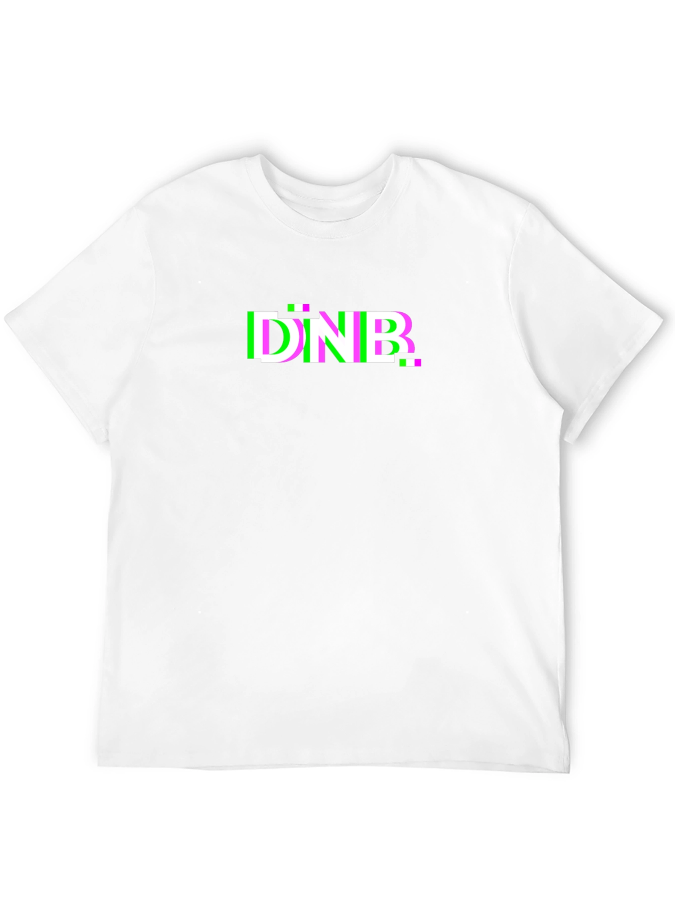 DNB Glitch T-Shirt - Black Graphic Tee