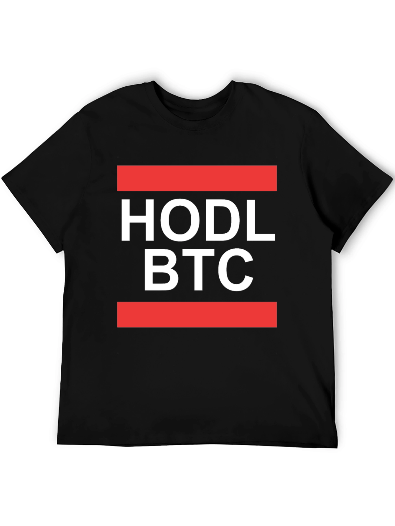 HODL BTC T-Shirt - Crypto Bitcoin Design