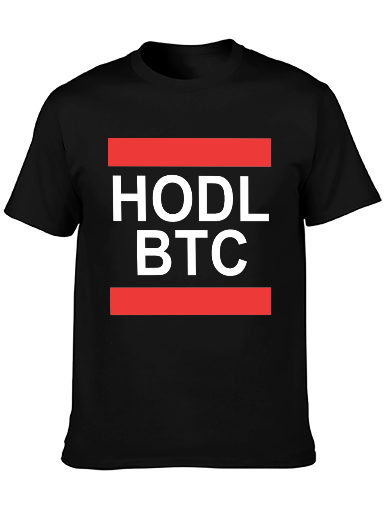 HODL BTC T-Shirt - Crypto Bitcoin Design