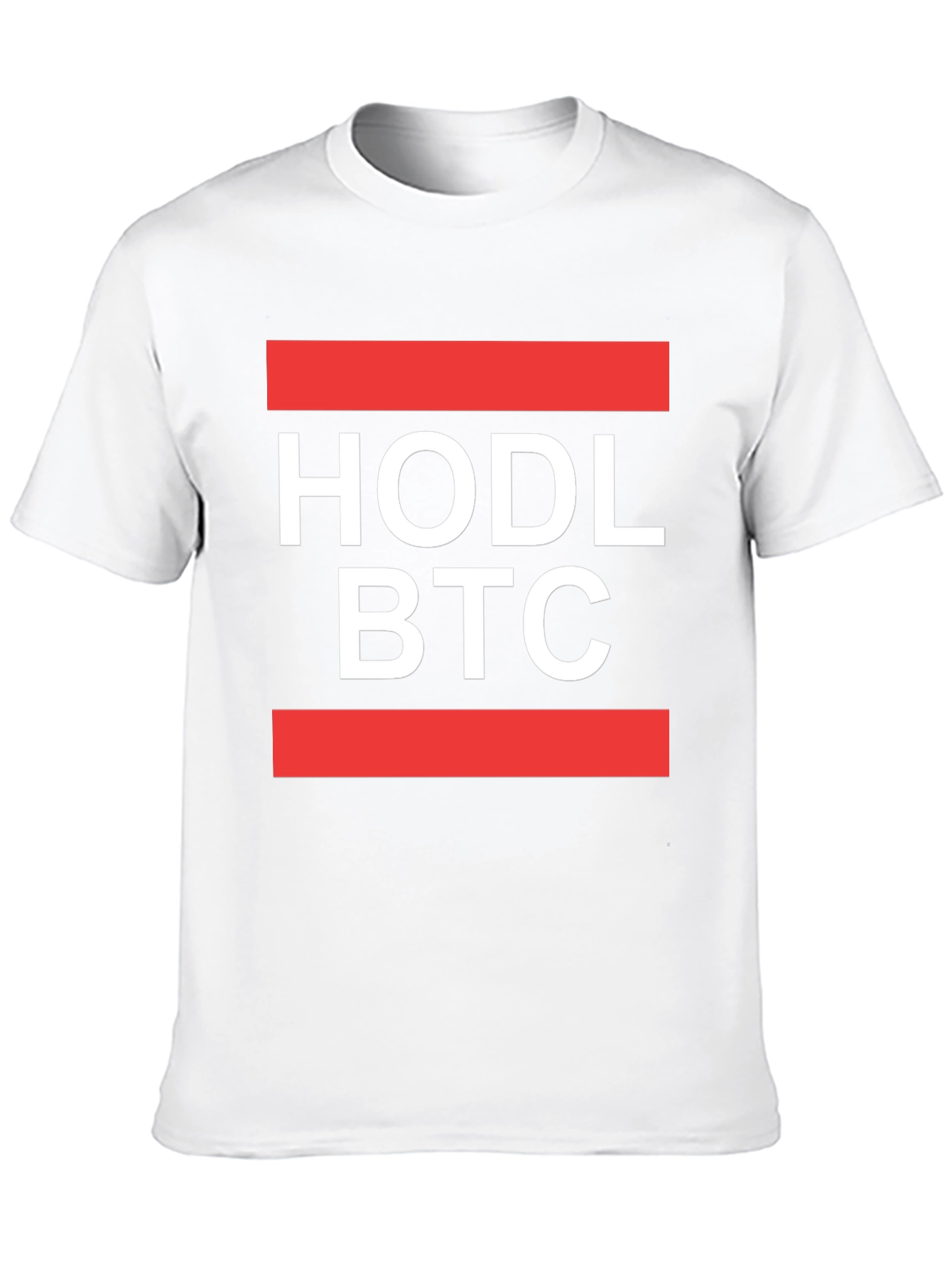 HODL BTC T-Shirt - Crypto Bitcoin Design