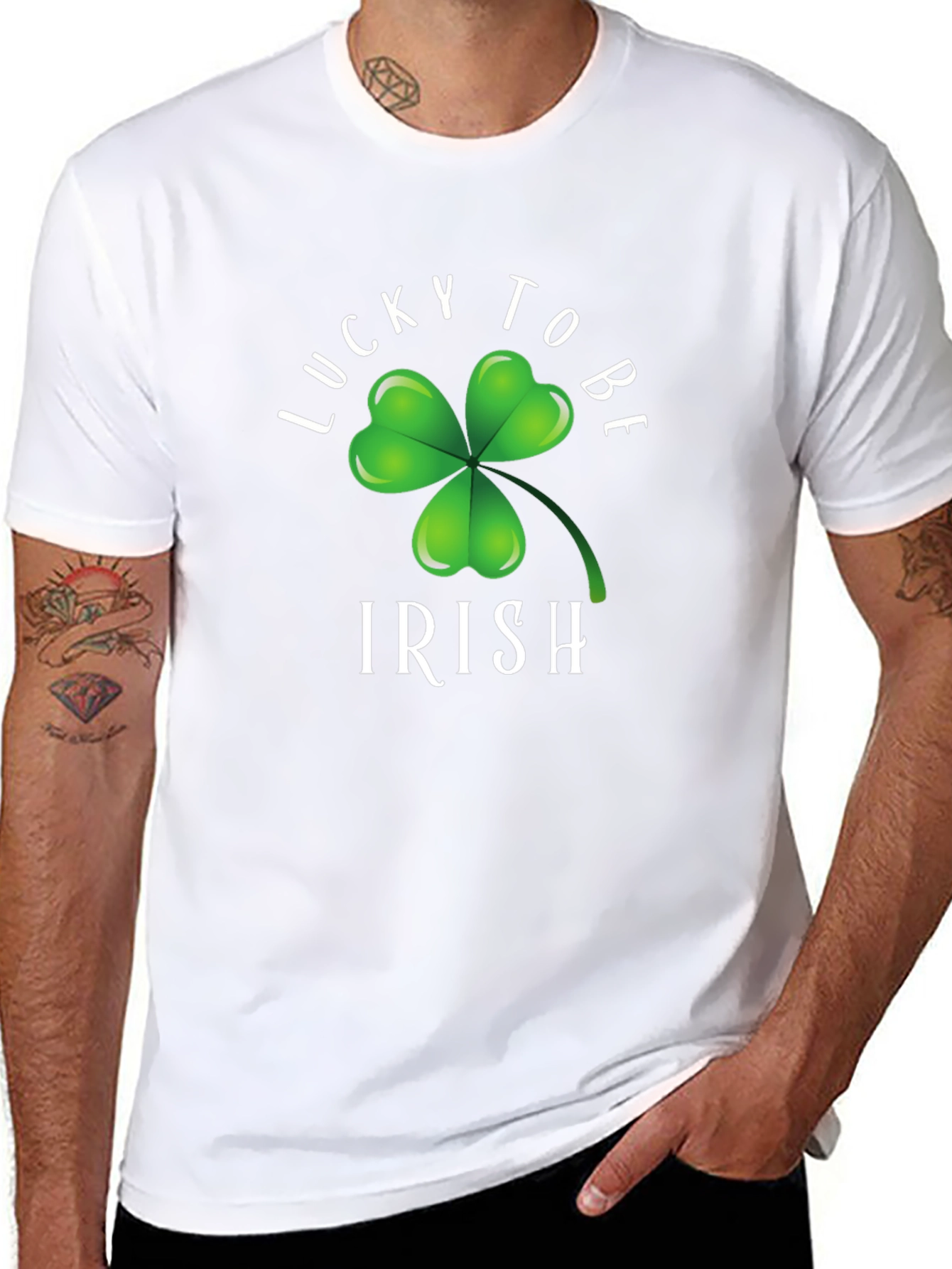 Lucky To Be Irish T-Shirt - St. Patricks Day