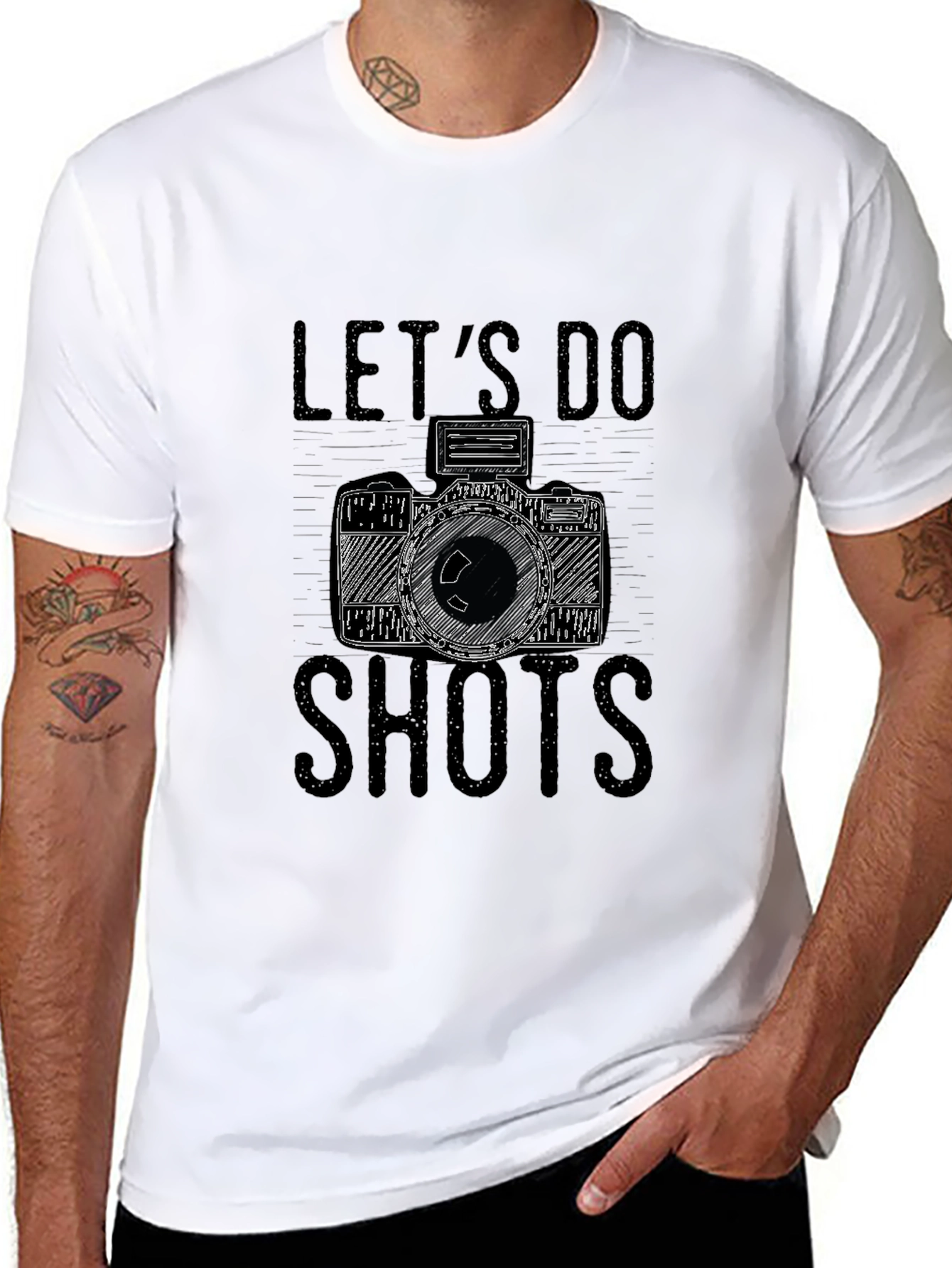 Lets Do Shots Graphic Tee