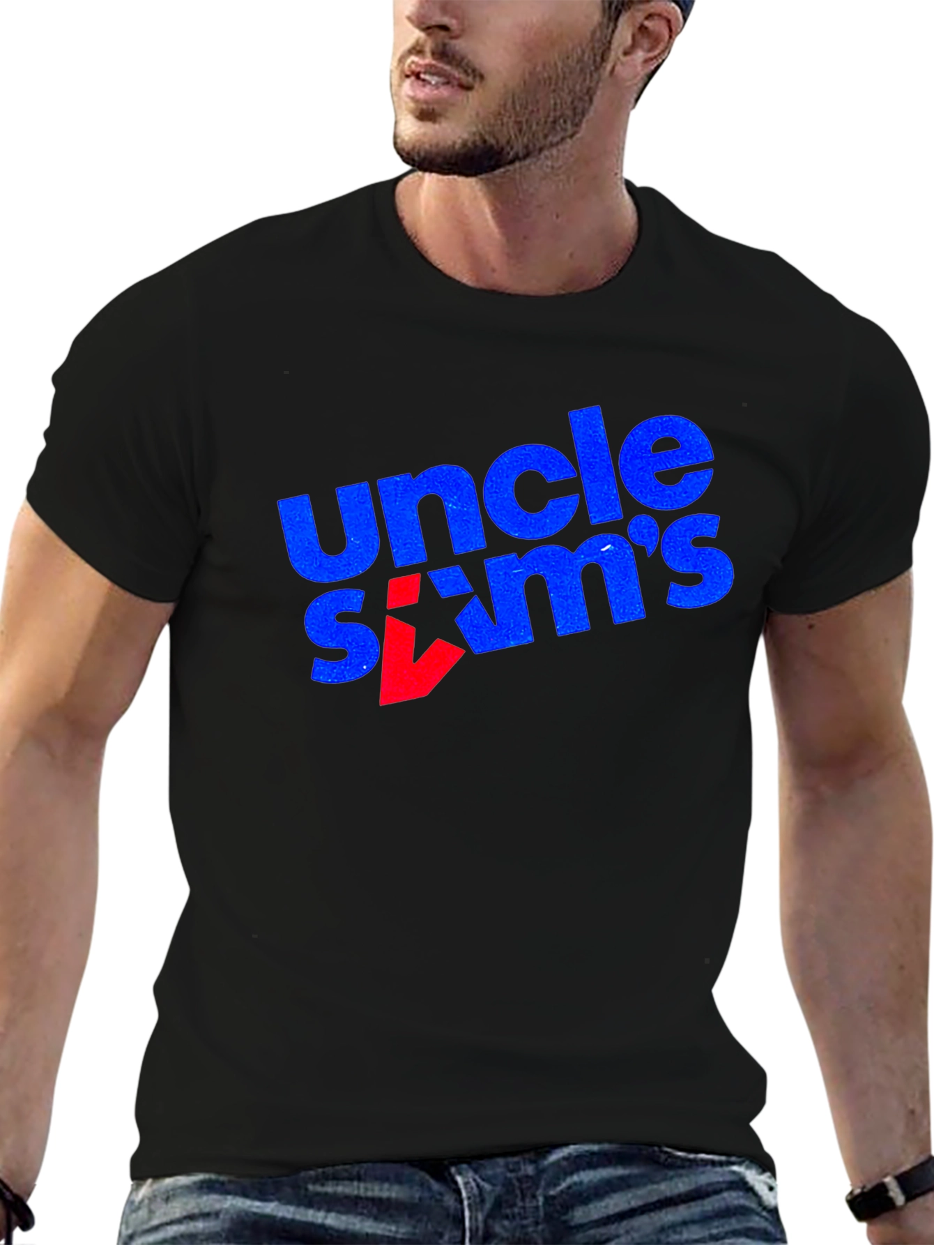 Uncle Sams Graphic Tee - Patriotic T-Shirt