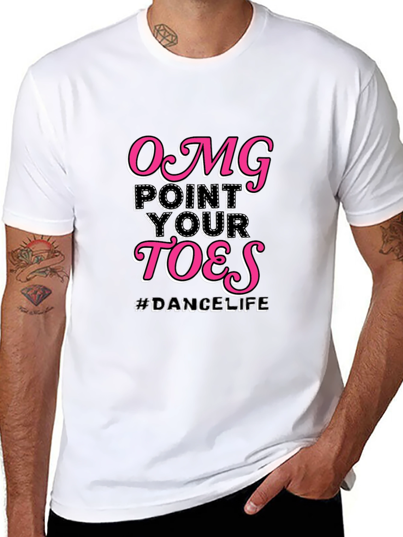 OMG Point Your Toes Dance Life T-Shirt