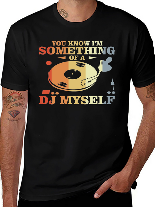 DJ Myself Graphic Tee - Retro Style
