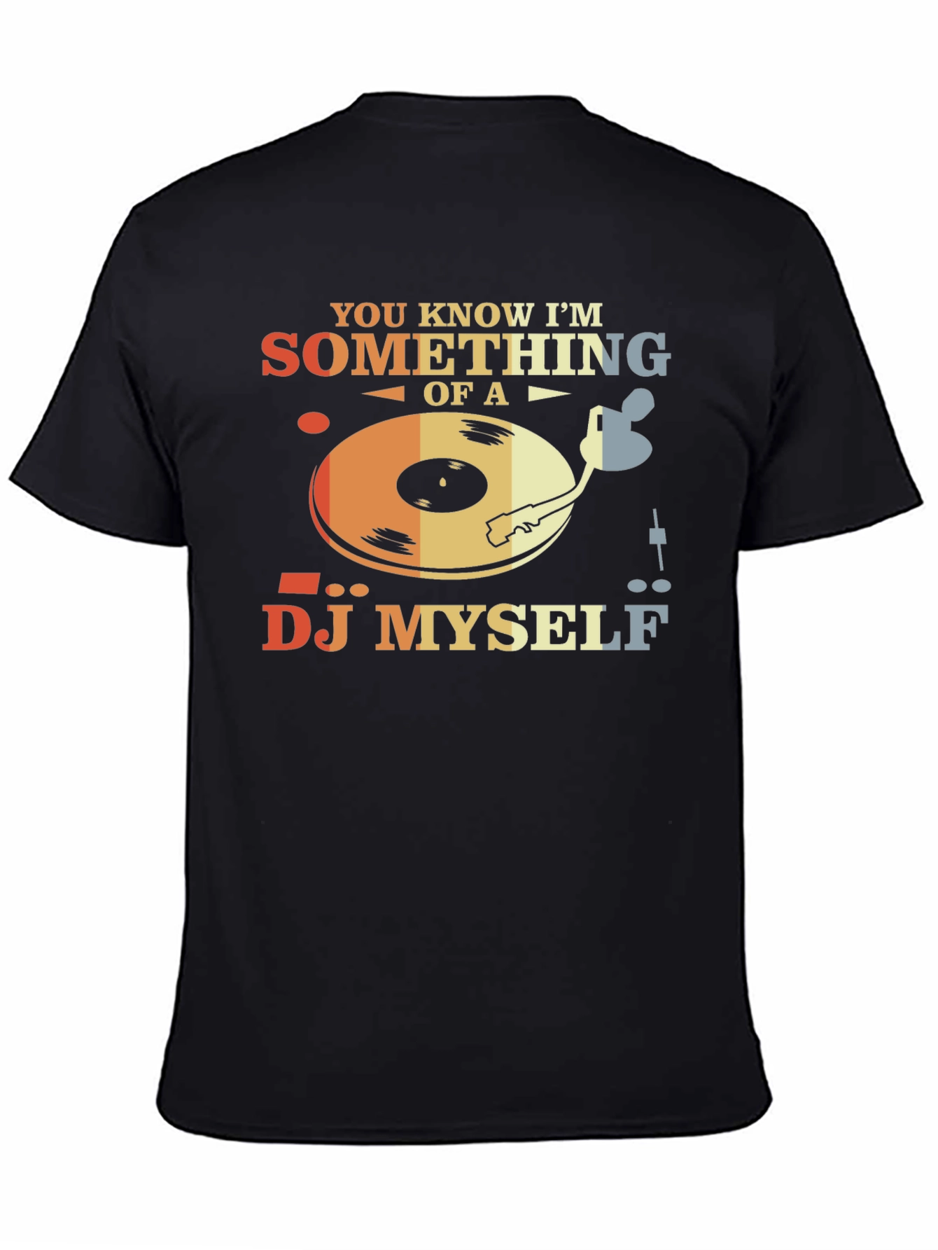 DJ Myself Graphic Tee - Retro Style