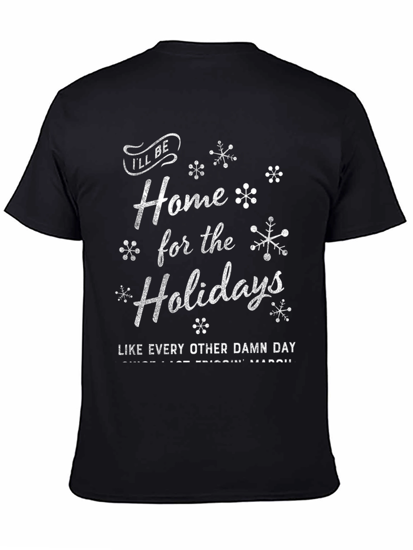 Holiday Homebody T-Shirt - Funny Holiday Gift
