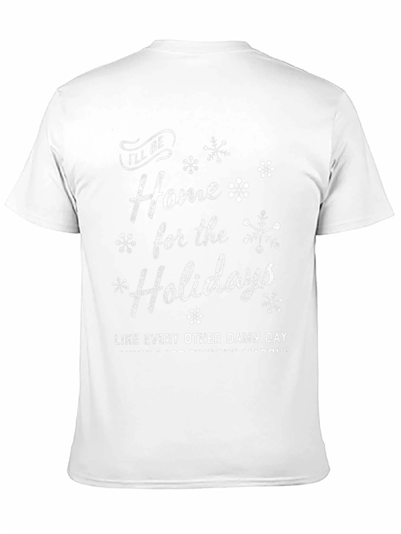Holiday Homebody T-Shirt - Funny Holiday Gift