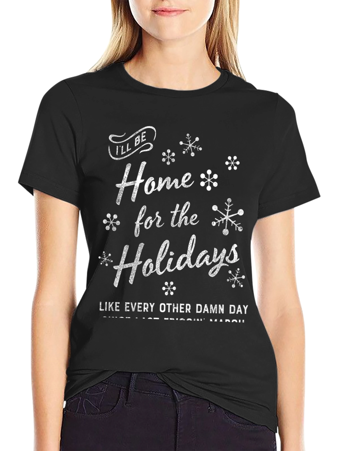 Holiday Homebody T-Shirt - Funny Holiday Gift