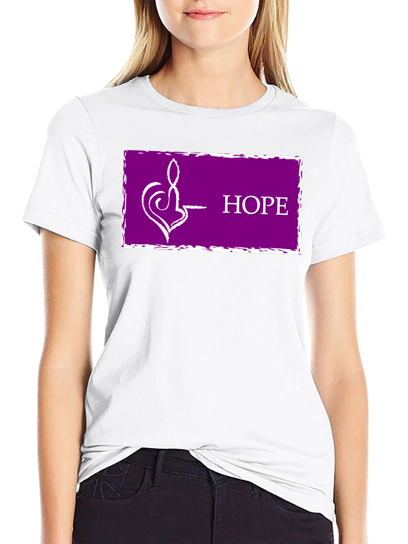 Hope Symbol Tee - Stylish & Meaningful Design