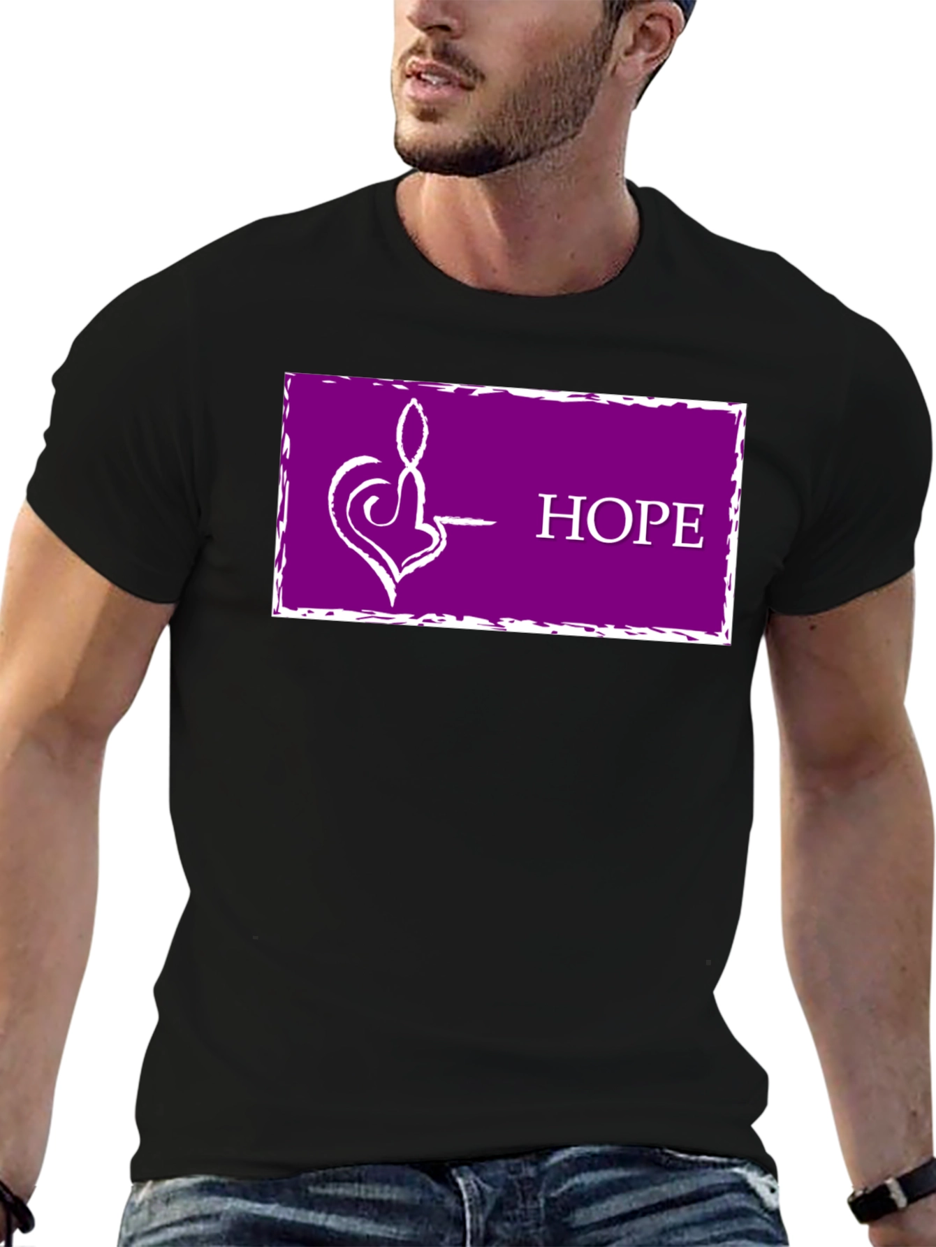 Hope Symbol Tee - Stylish & Meaningful Design