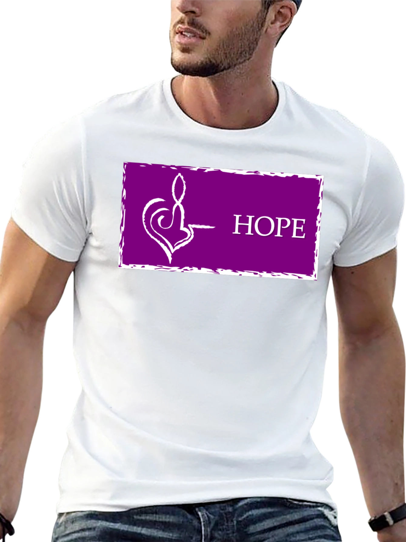 Hope Symbol Tee - Stylish & Meaningful Design