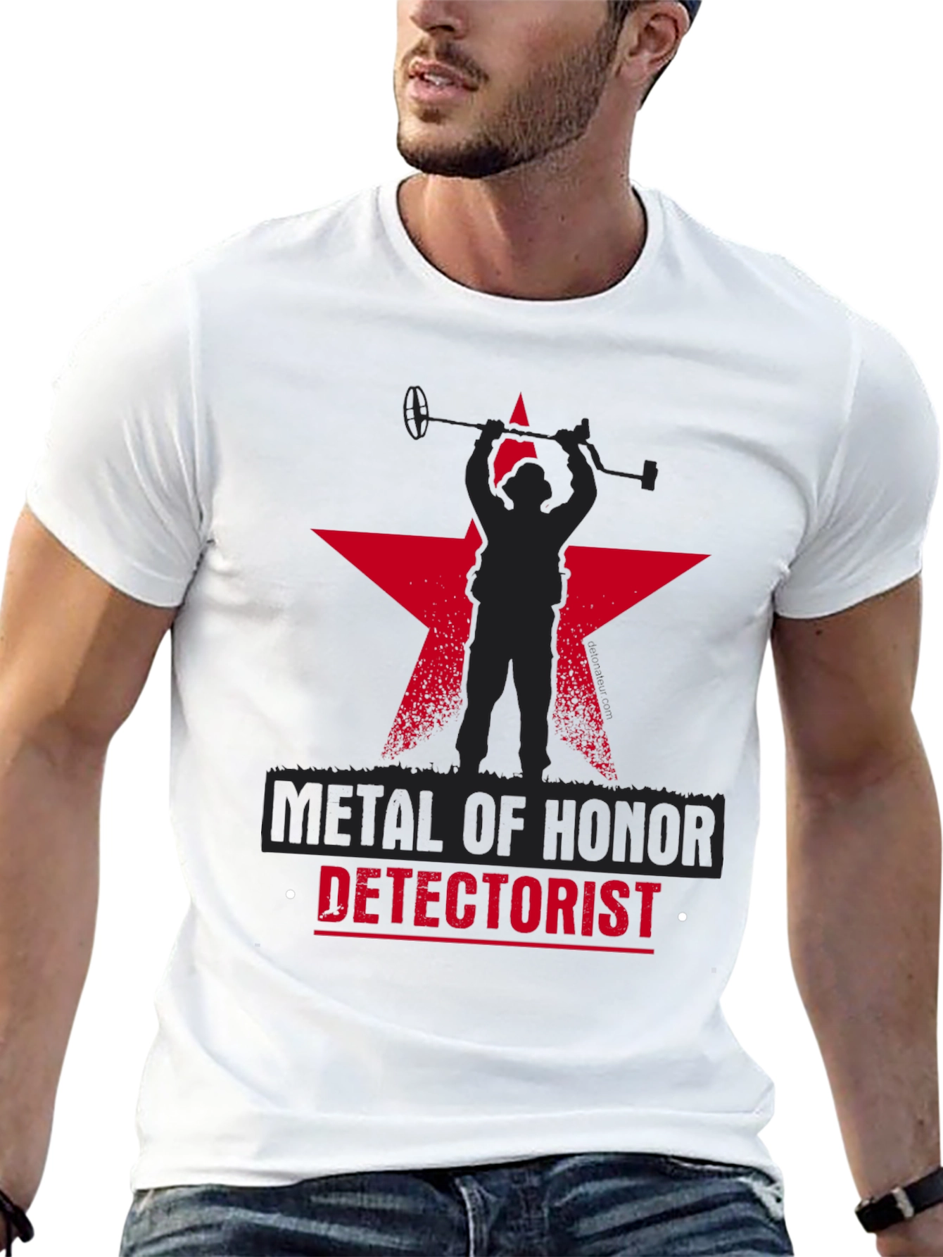 Metal Detectorist T-Shirt - Metal of Honor