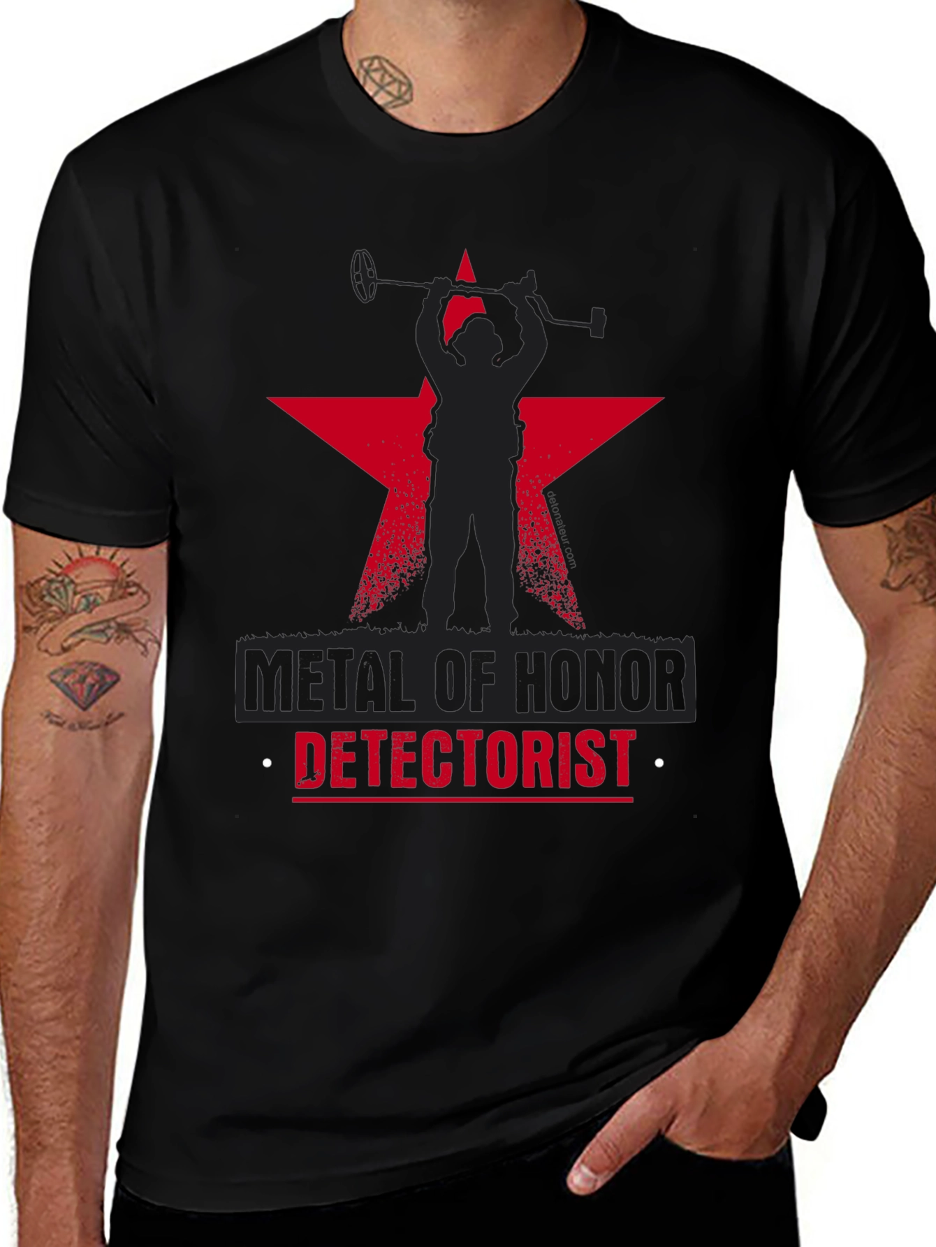 Metal Detectorist T-Shirt - Metal of Honor