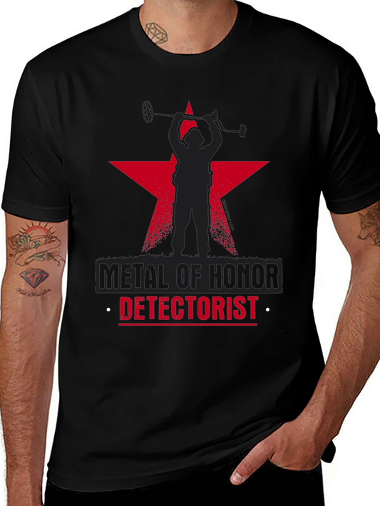 Metal Detectorist T-Shirt - Metal of Honor