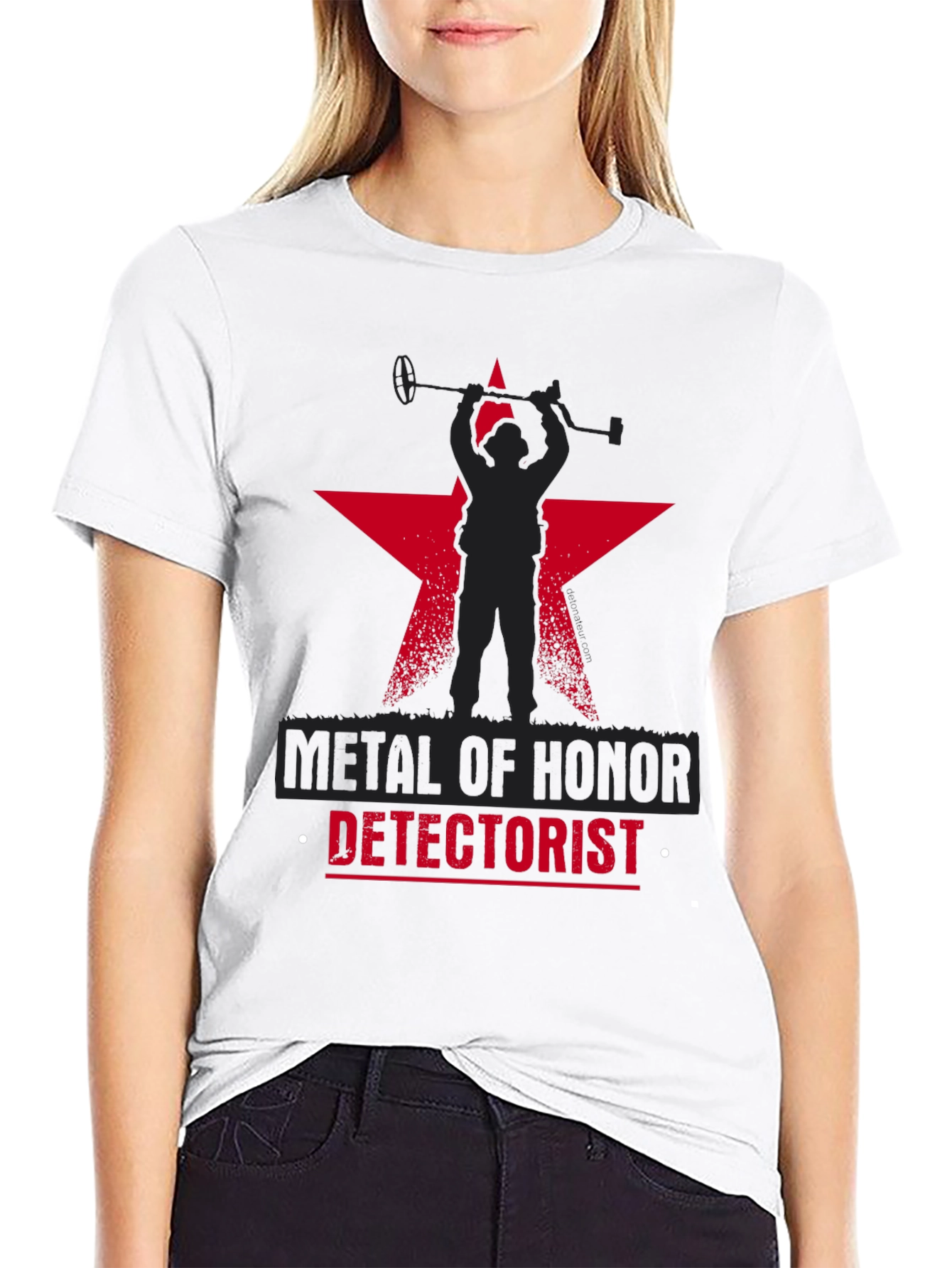 Metal Detectorist T-Shirt - Metal of Honor