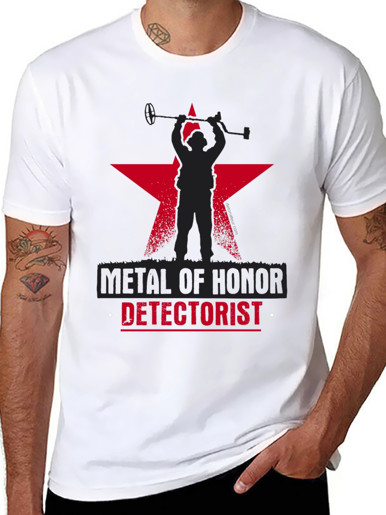 Metal Detectorist T-Shirt - Metal of Honor