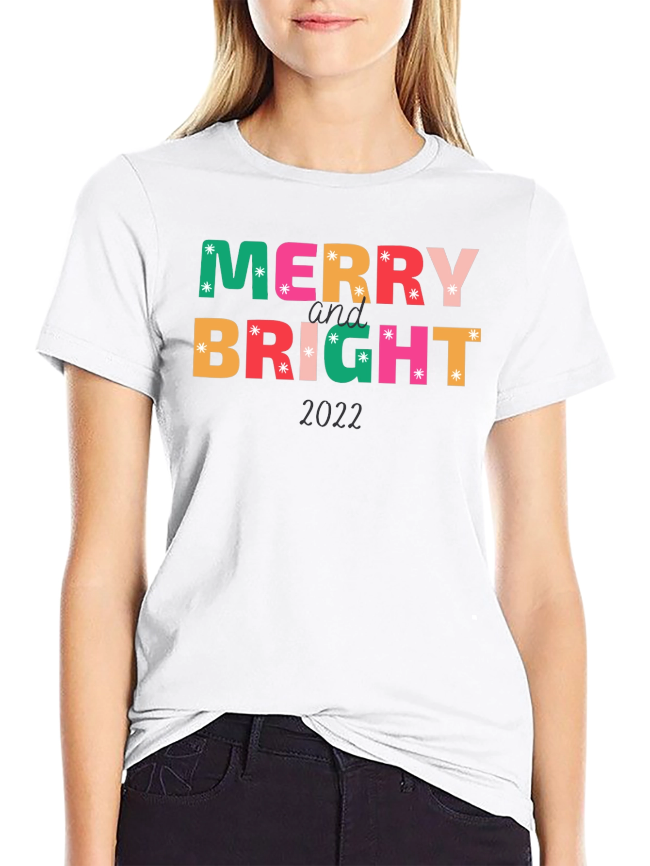 Merry and Bright Holiday Tee