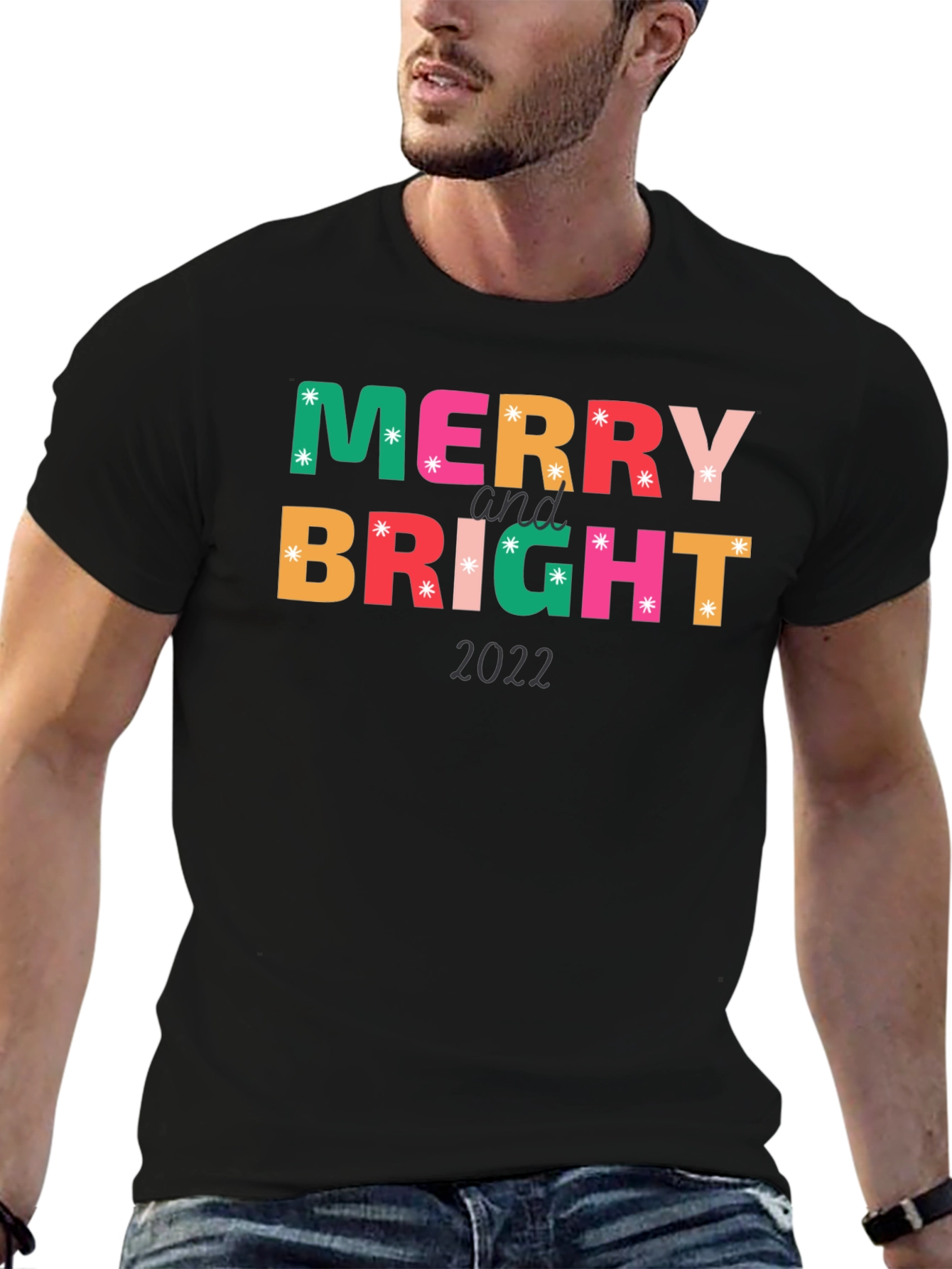 Merry and Bright Holiday Tee