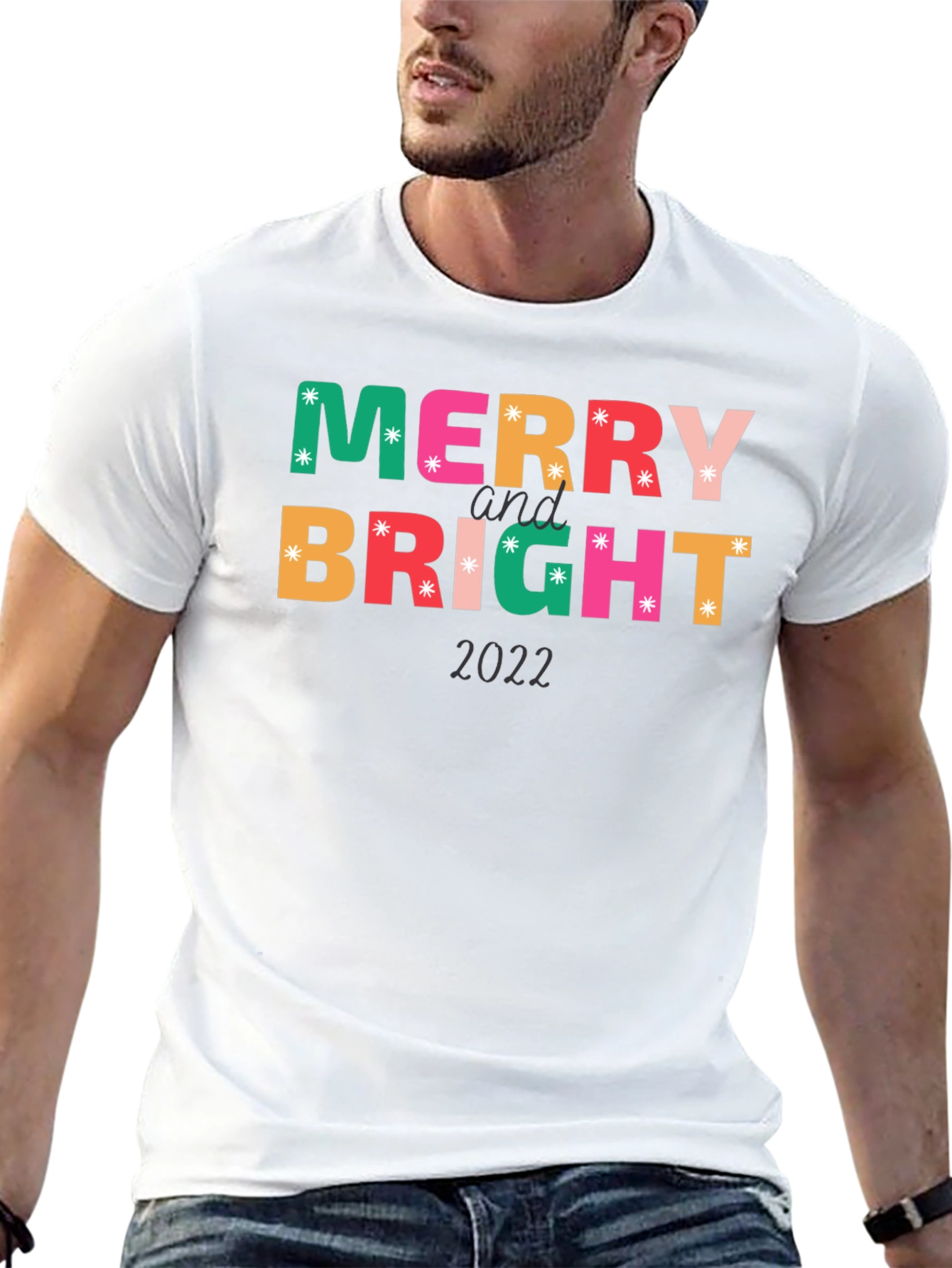 Merry and Bright Holiday Tee