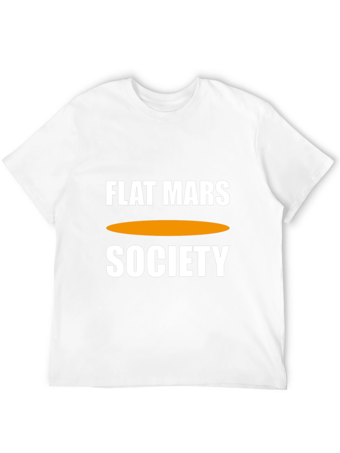 Flat Mars Society Graphic Tee - Black Cotton