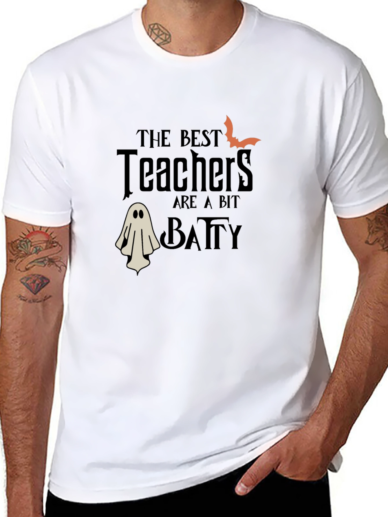 Halloween Teacher T-Shirt - Batty Teachers