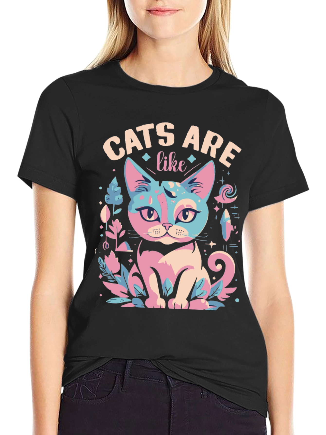 Cats Are Like T-Shirt - Unique Design