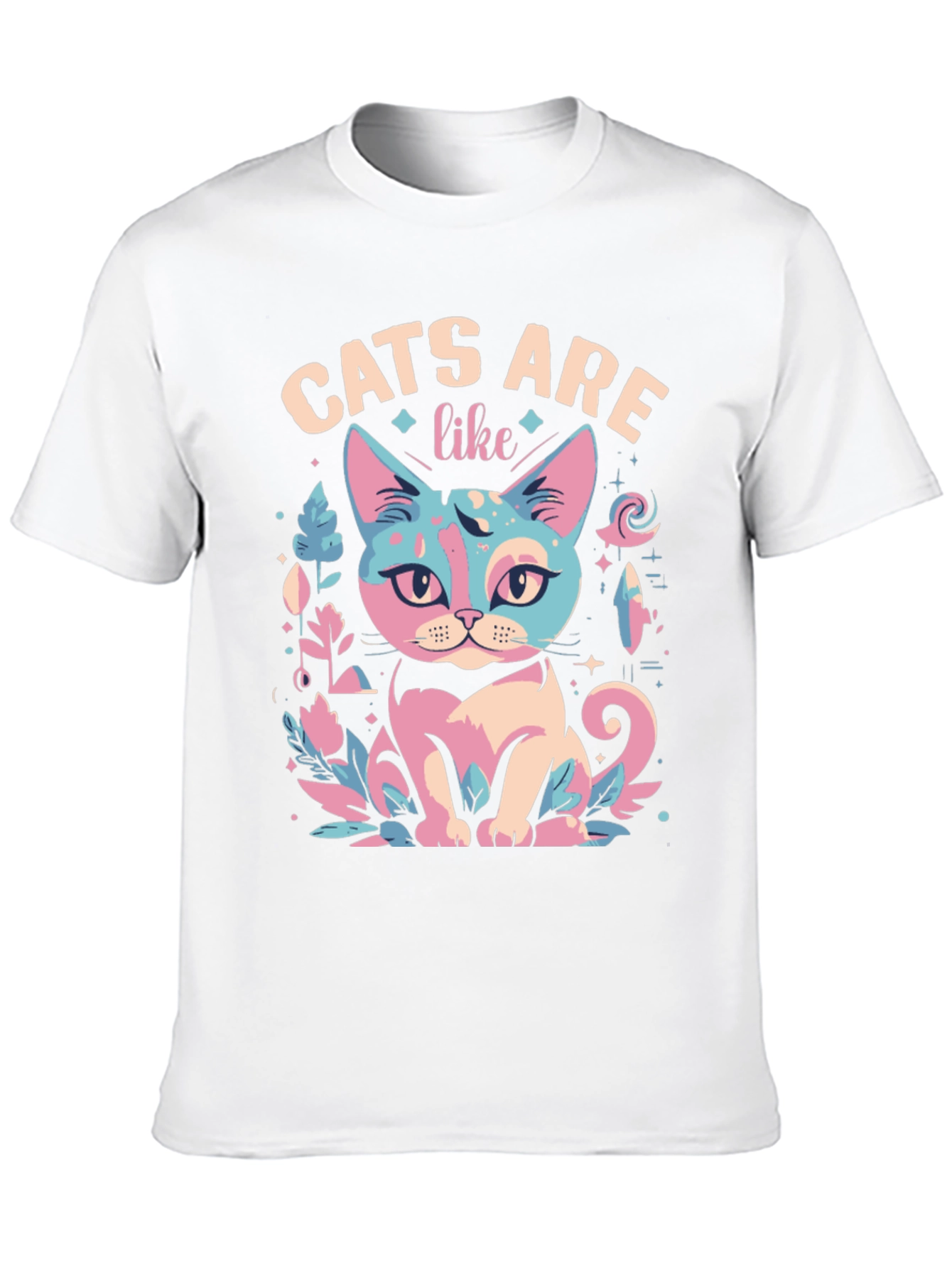 Cats Are Like T-Shirt - Unique Design