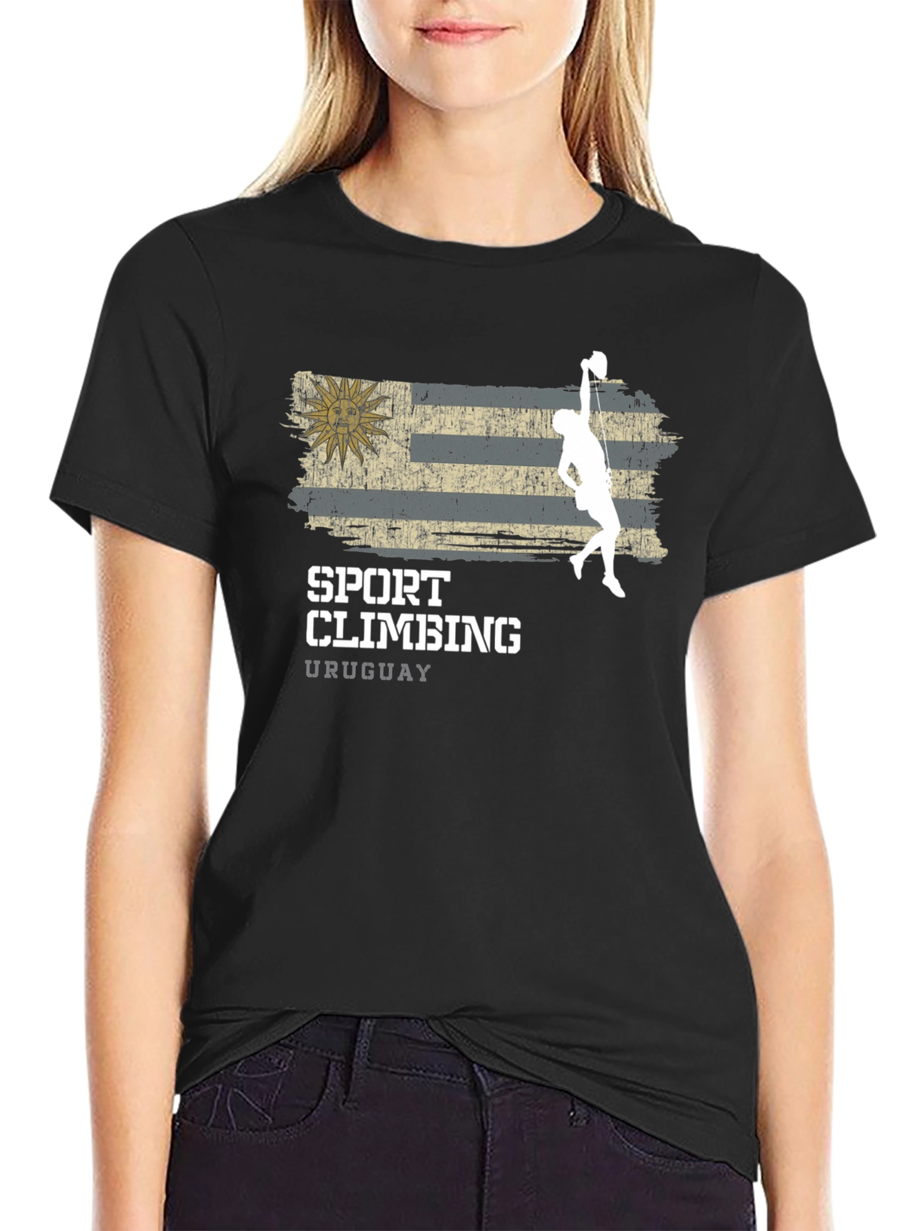 Uruguay Sport Climbing Graphic T-Shirt