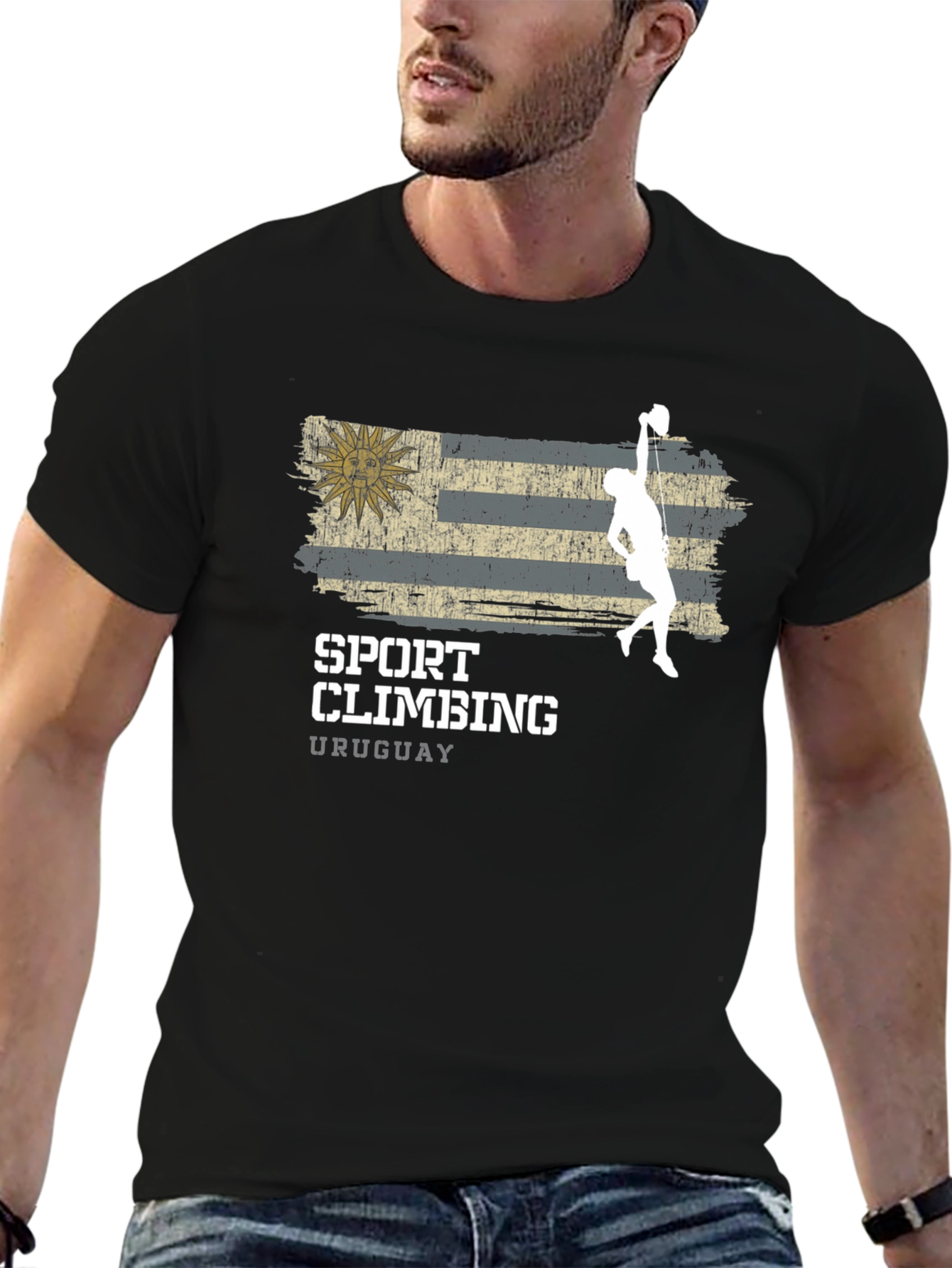 Uruguay Sport Climbing Graphic T-Shirt