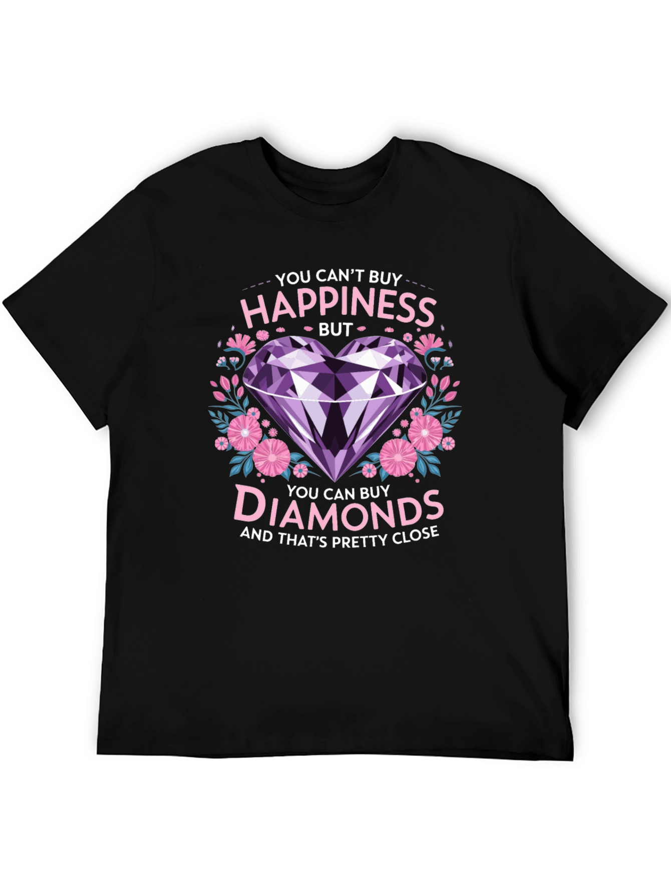 Happiness Diamonds T-Shirt - Pretty Close
