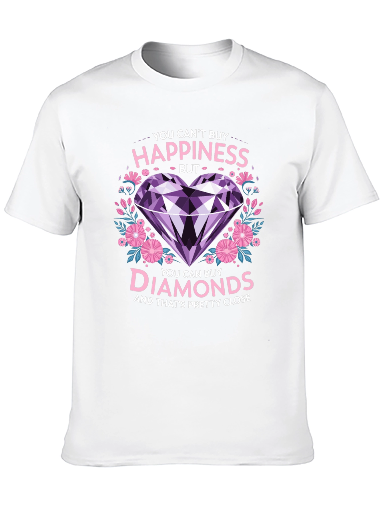 Happiness Diamonds T-Shirt - Pretty Close