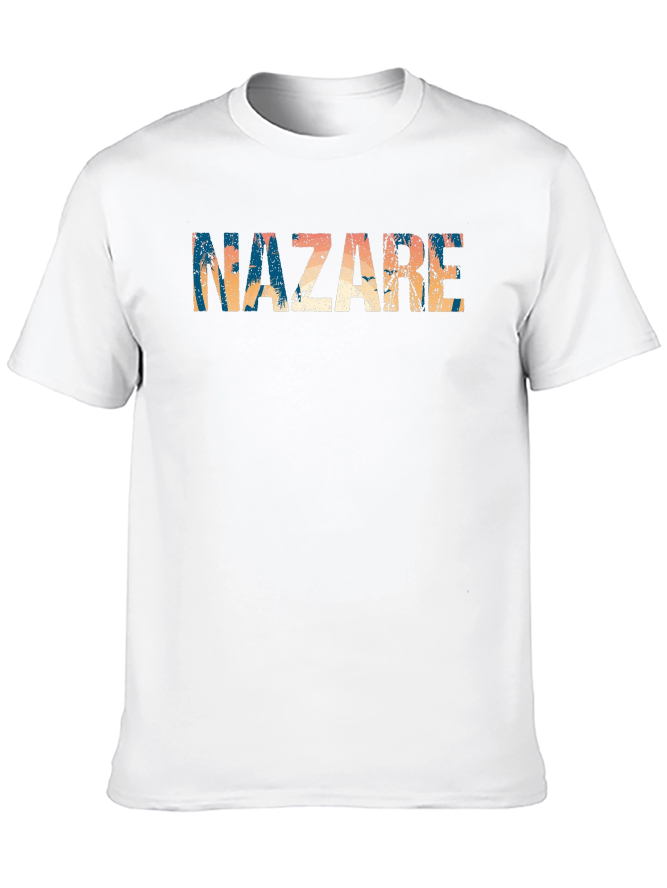 Nazare Graphic Tee - Black Casual T-Shirt