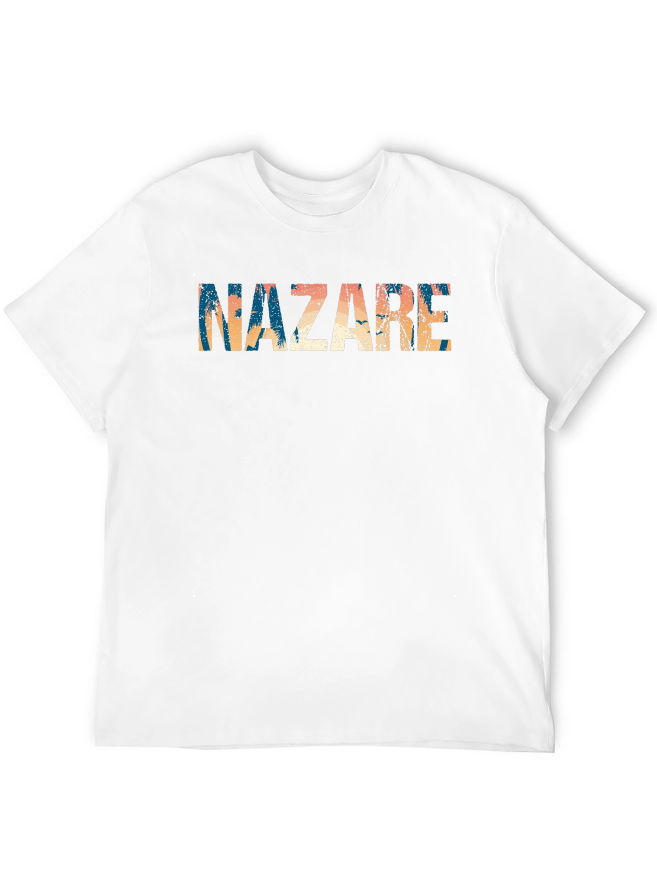 Nazare Graphic Tee - Black Casual T-Shirt