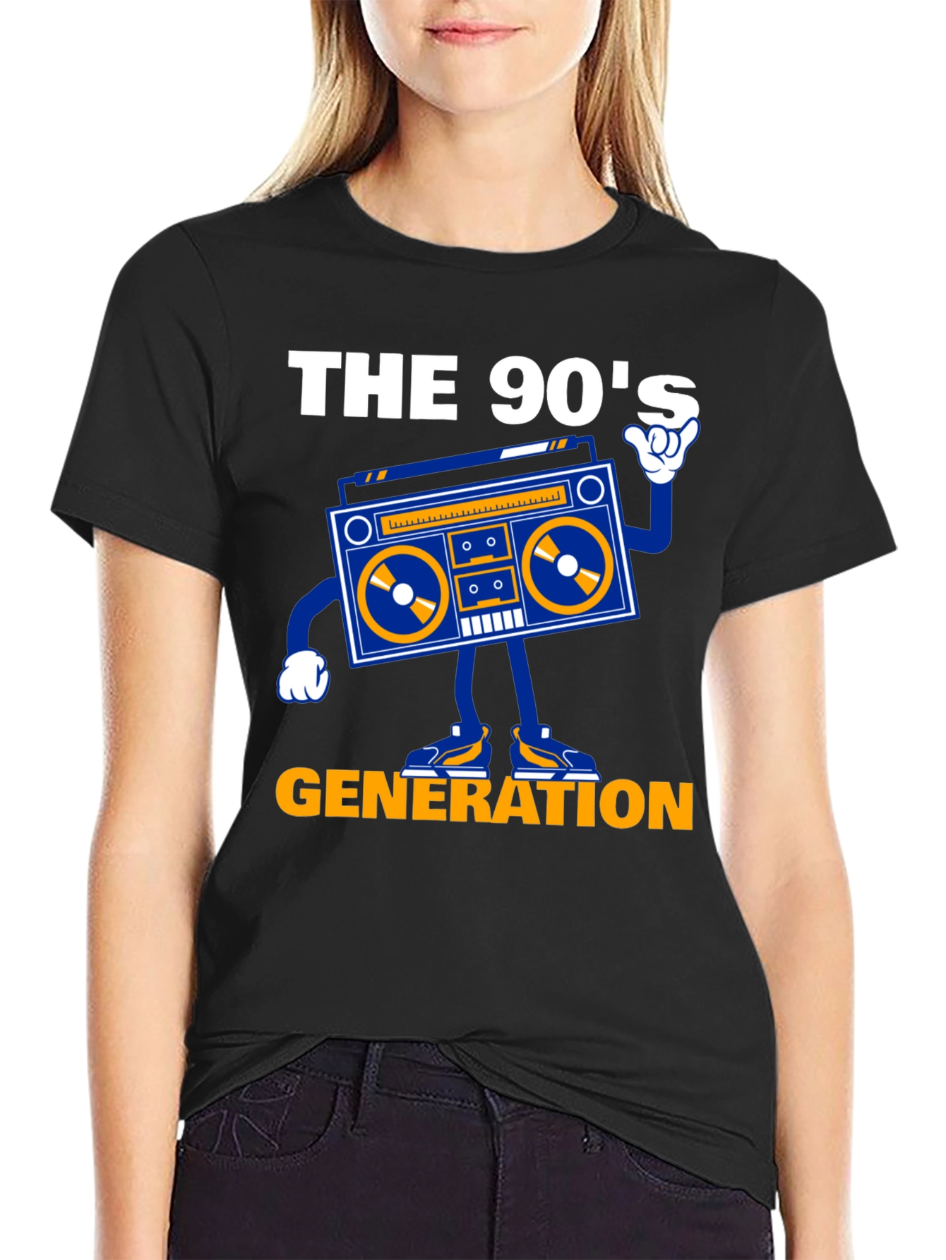 90s Generation Boombox Graphic Tee