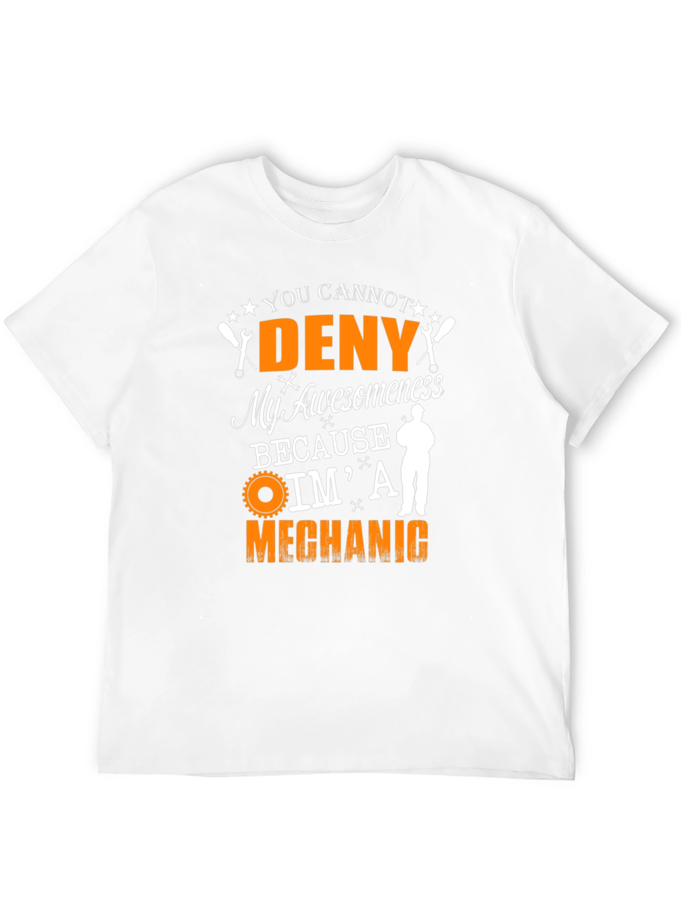 Mechanic Awesomeness Graphic Tee - Black