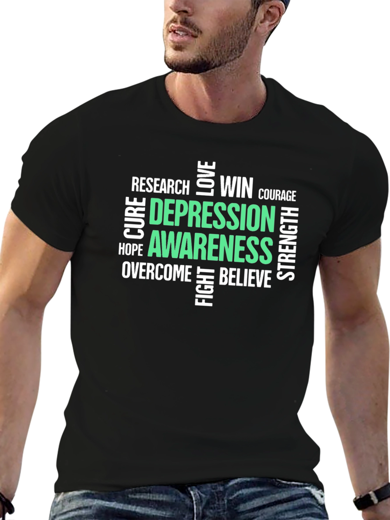 Depression Awareness T-Shirt - Mental Health Support