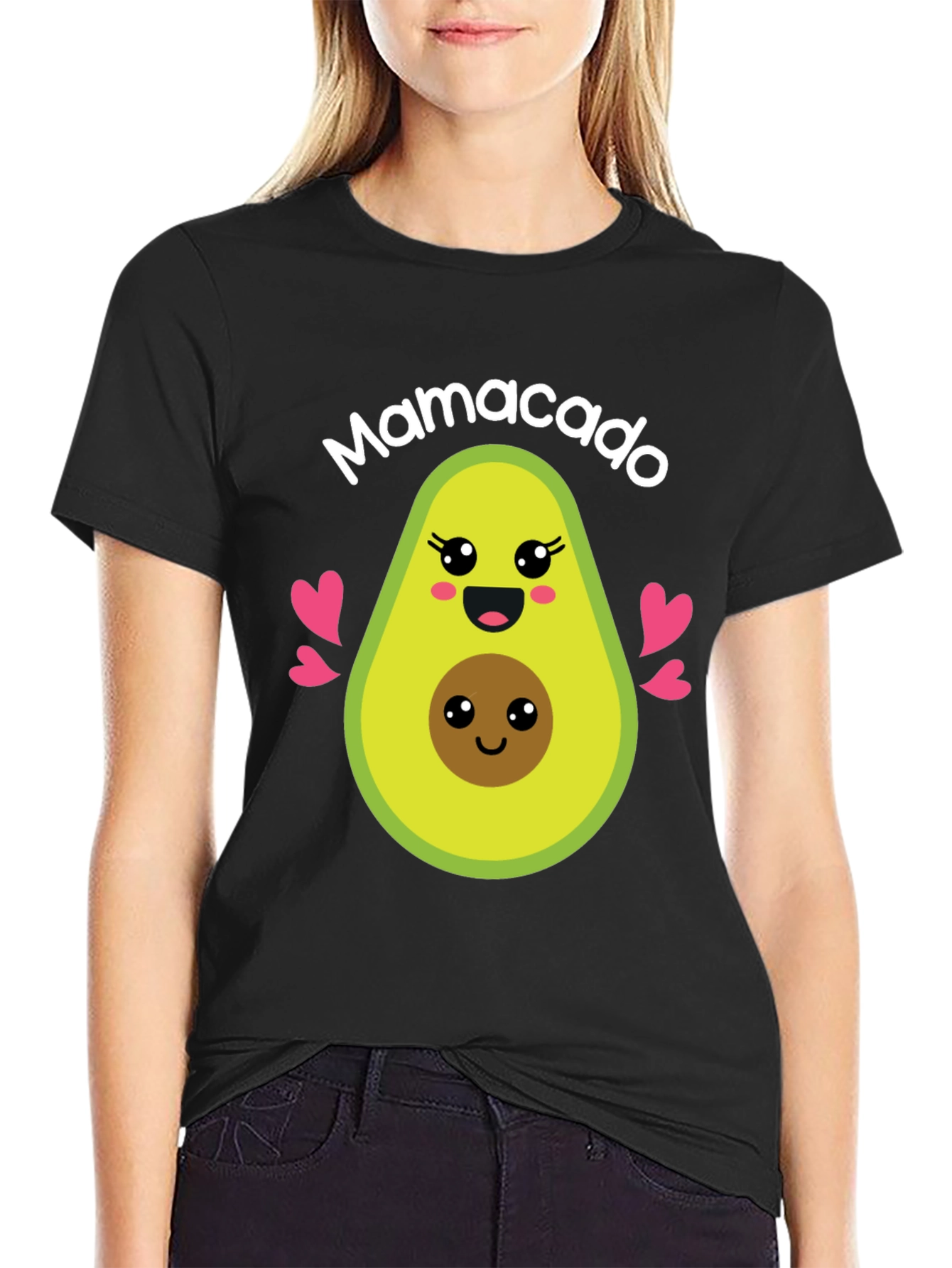 Mamacado Avocado Graphic T-Shirt - Mother & Baby