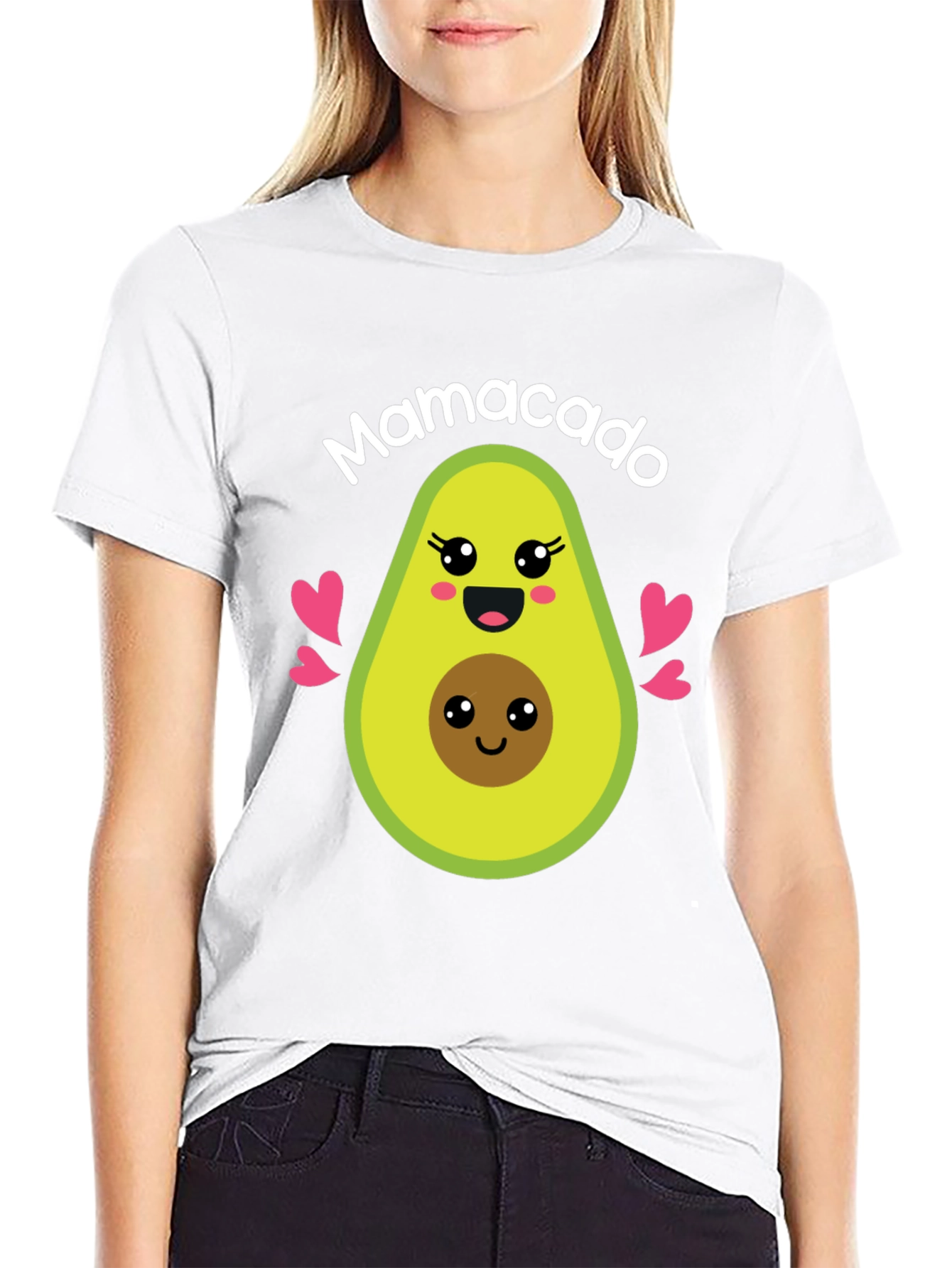 Mamacado Avocado Graphic T-Shirt - Mother & Baby