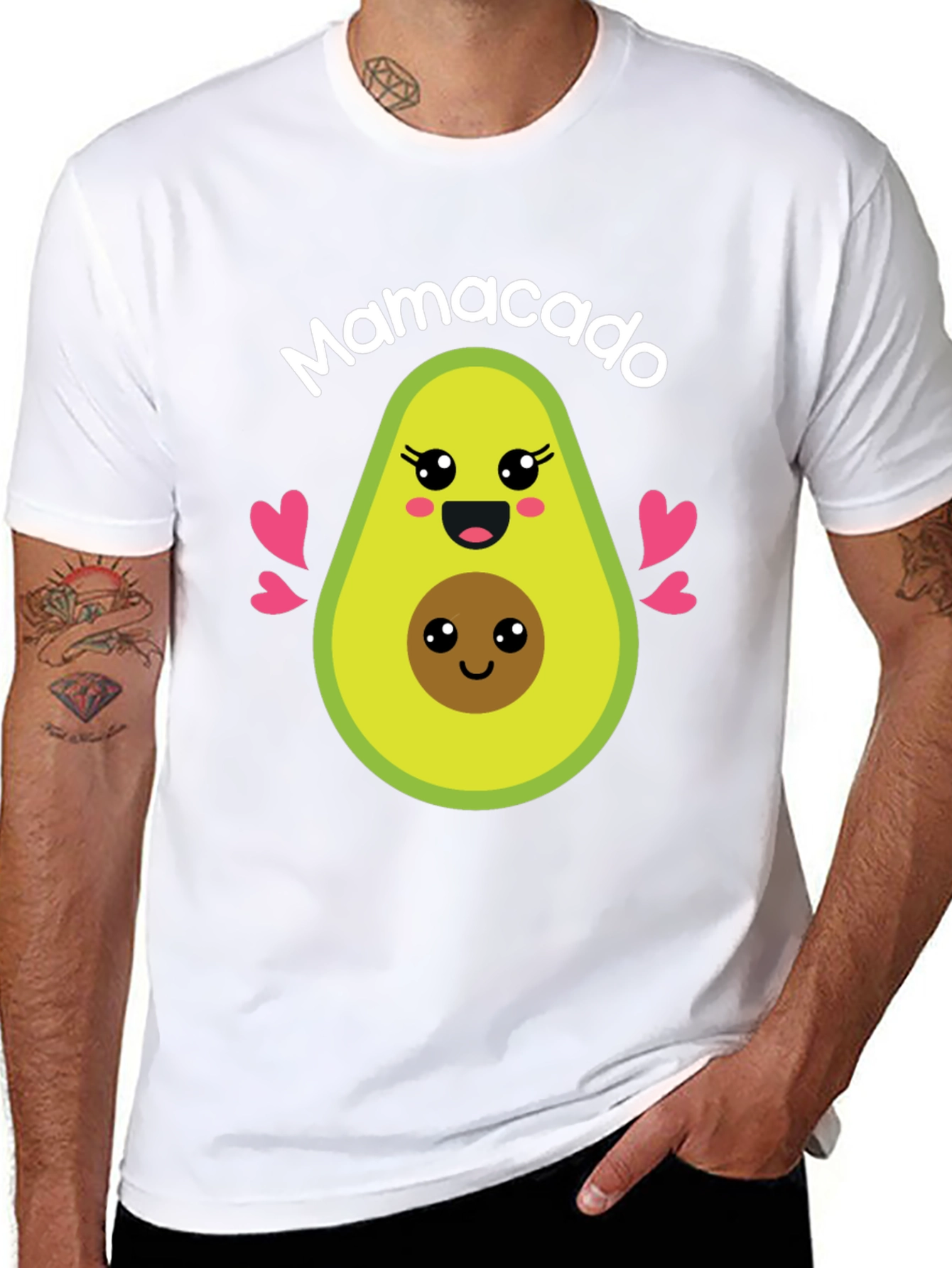 Mamacado Avocado Graphic T-Shirt - Mother & Baby
