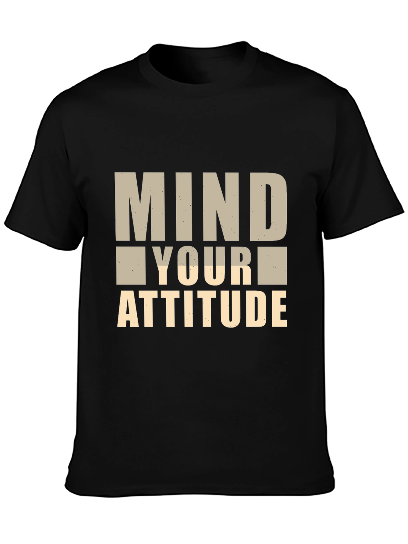 Mind Your Attitude Graphic Tee - Black