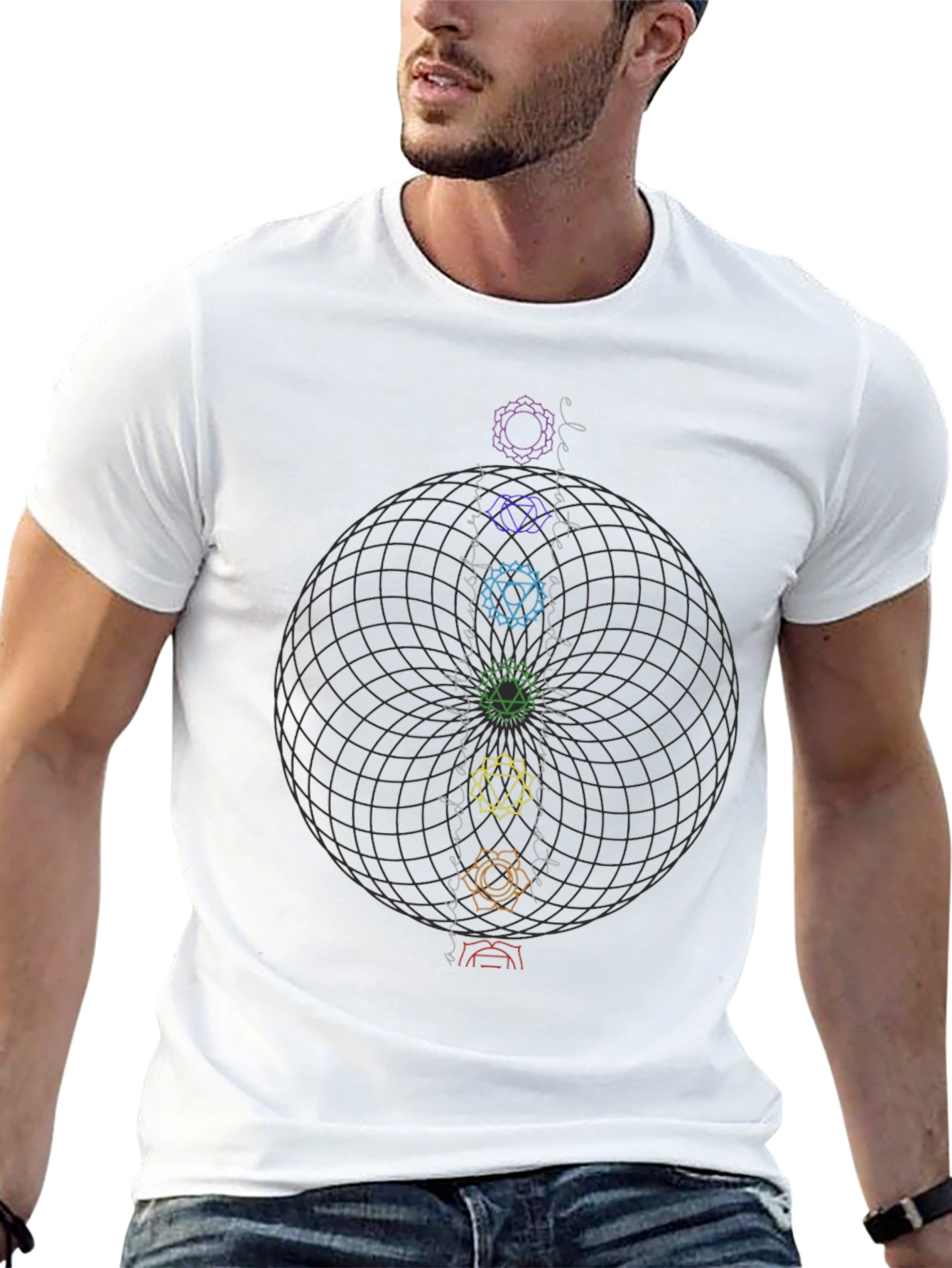 Chakra Energy T-Shirt - Meditate in Style