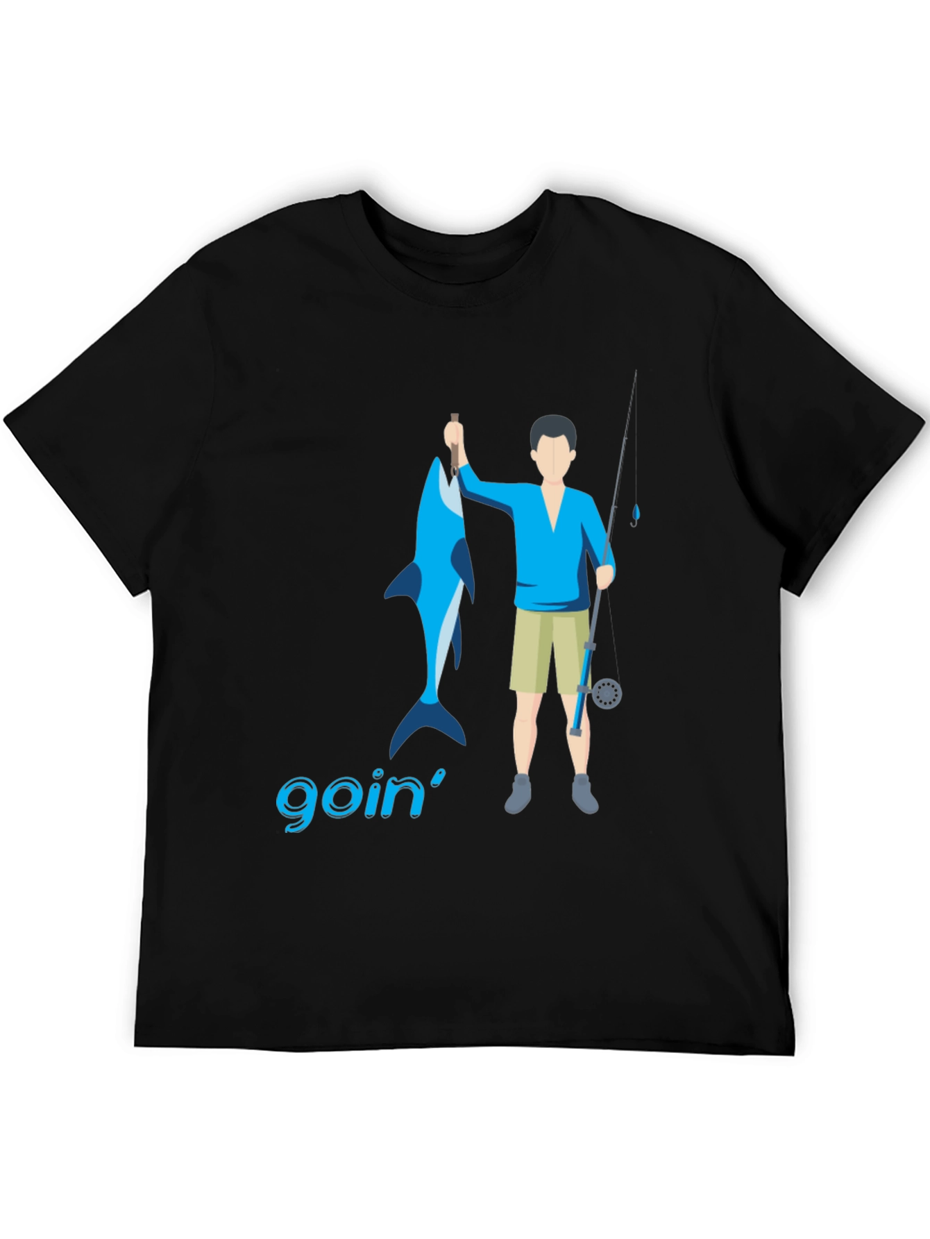 Goin Fishin Graphic Tee