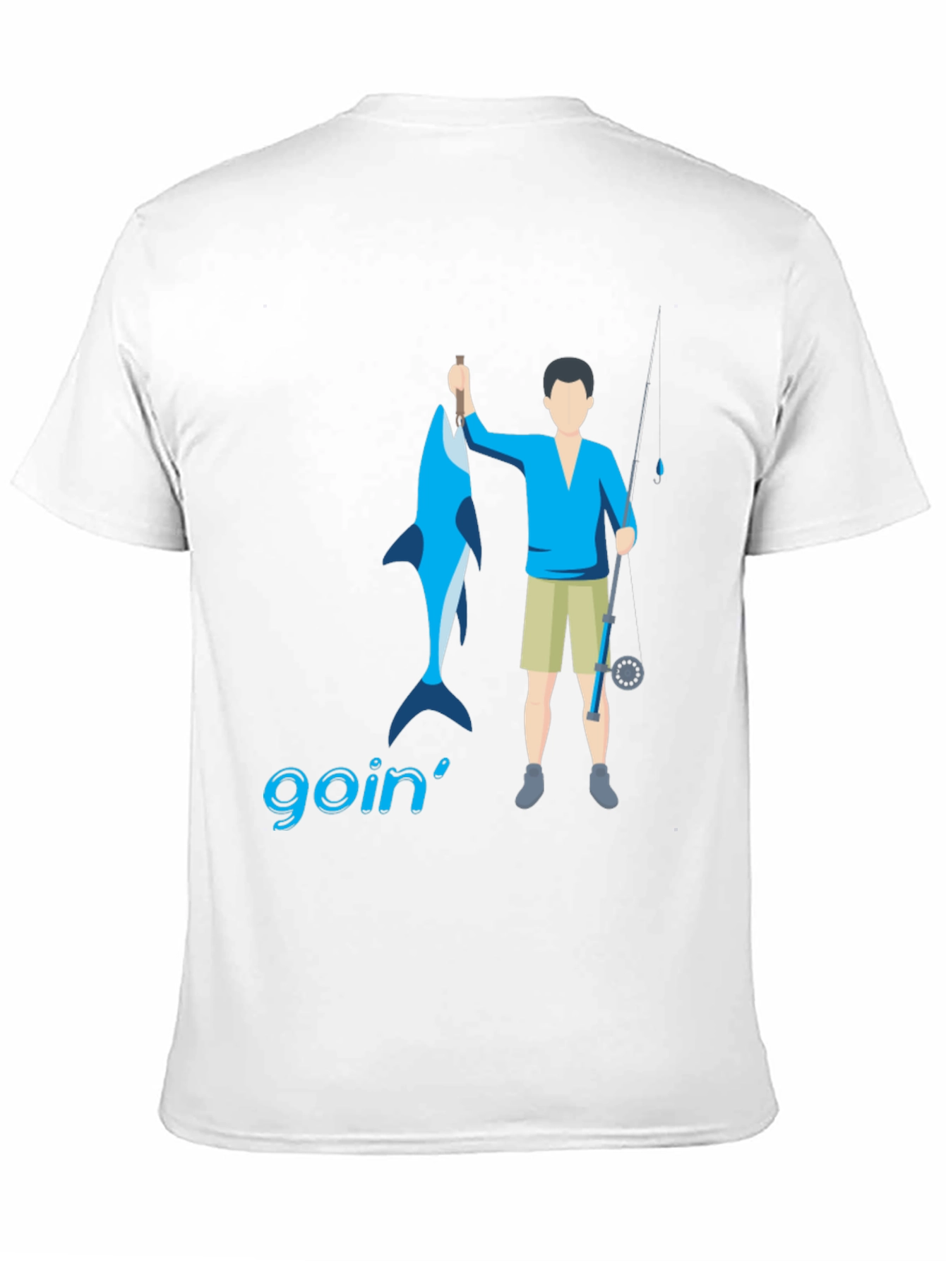 Goin Fishin Graphic Tee
