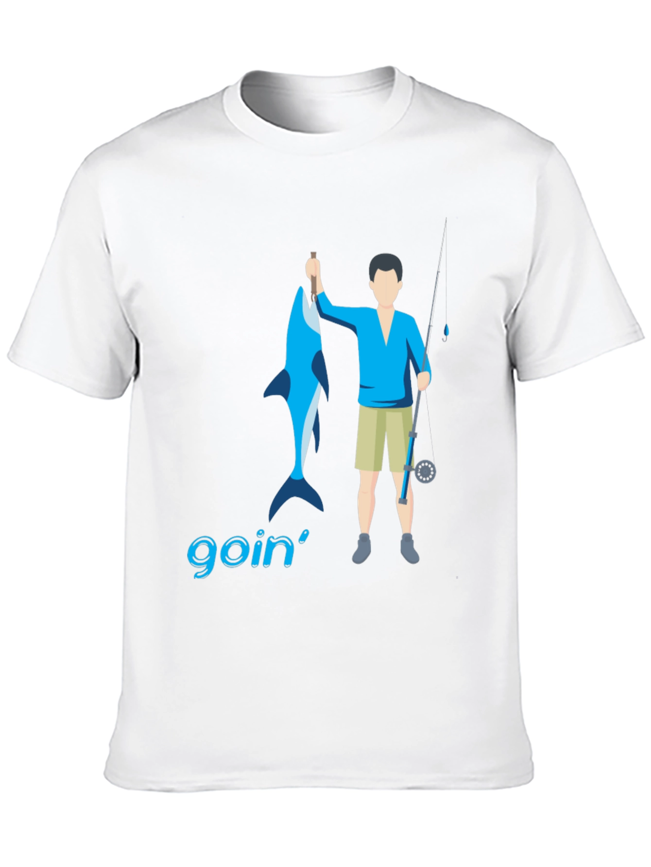 Goin Fishin Graphic Tee