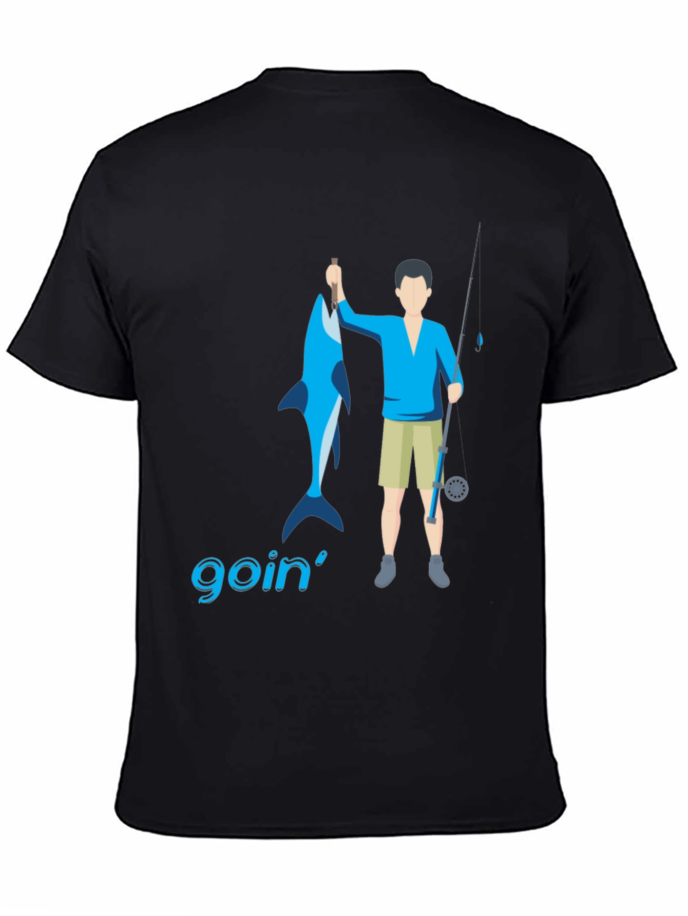 Goin Fishin Graphic Tee