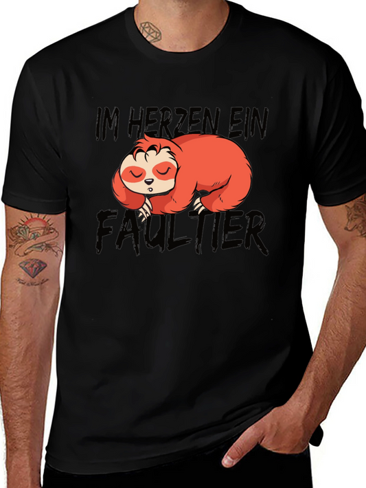 Im Herzen Ein Faultier Sloth Graphic T-Shirt
