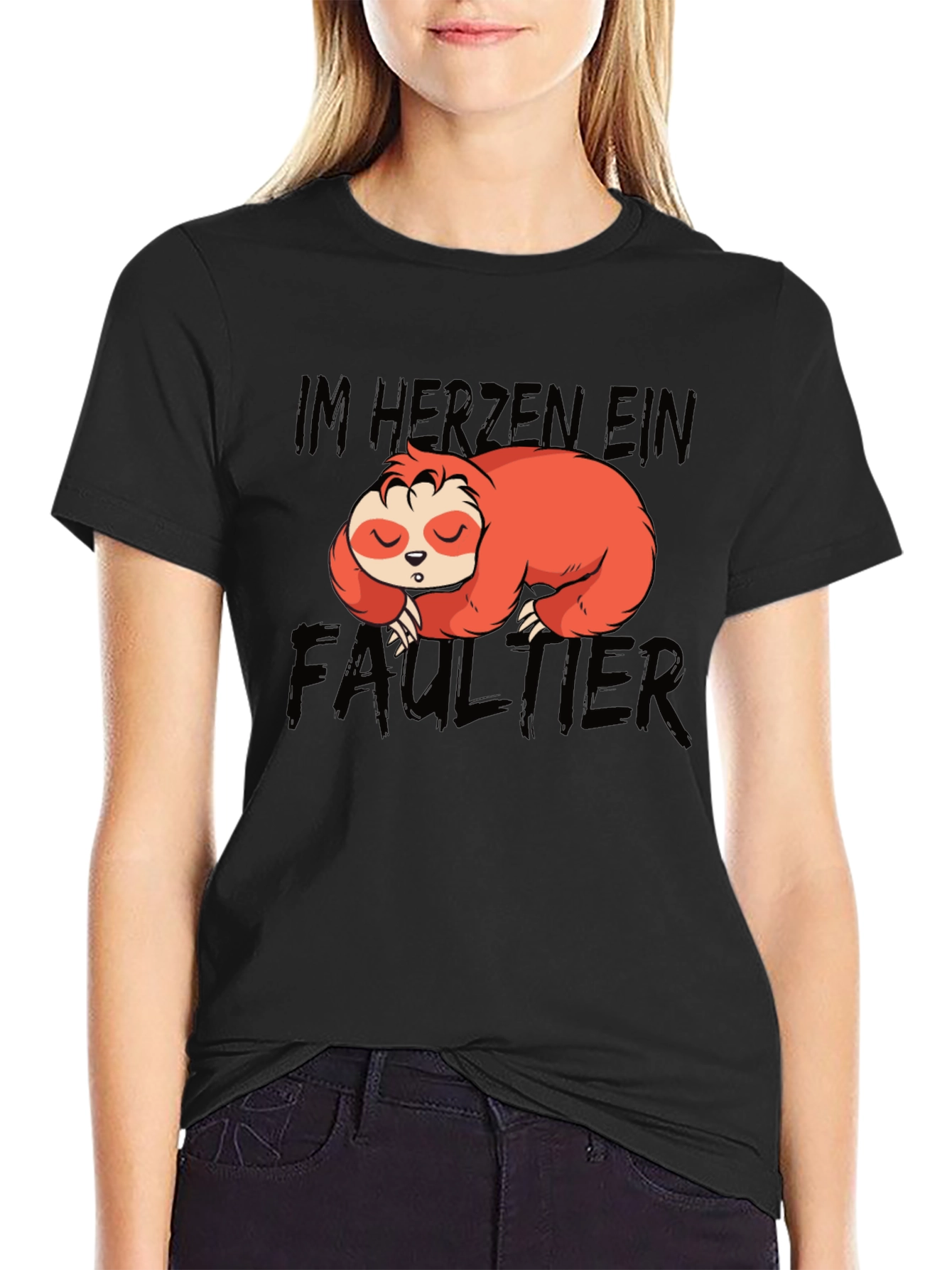 Im Herzen Ein Faultier Sloth Graphic T-Shirt