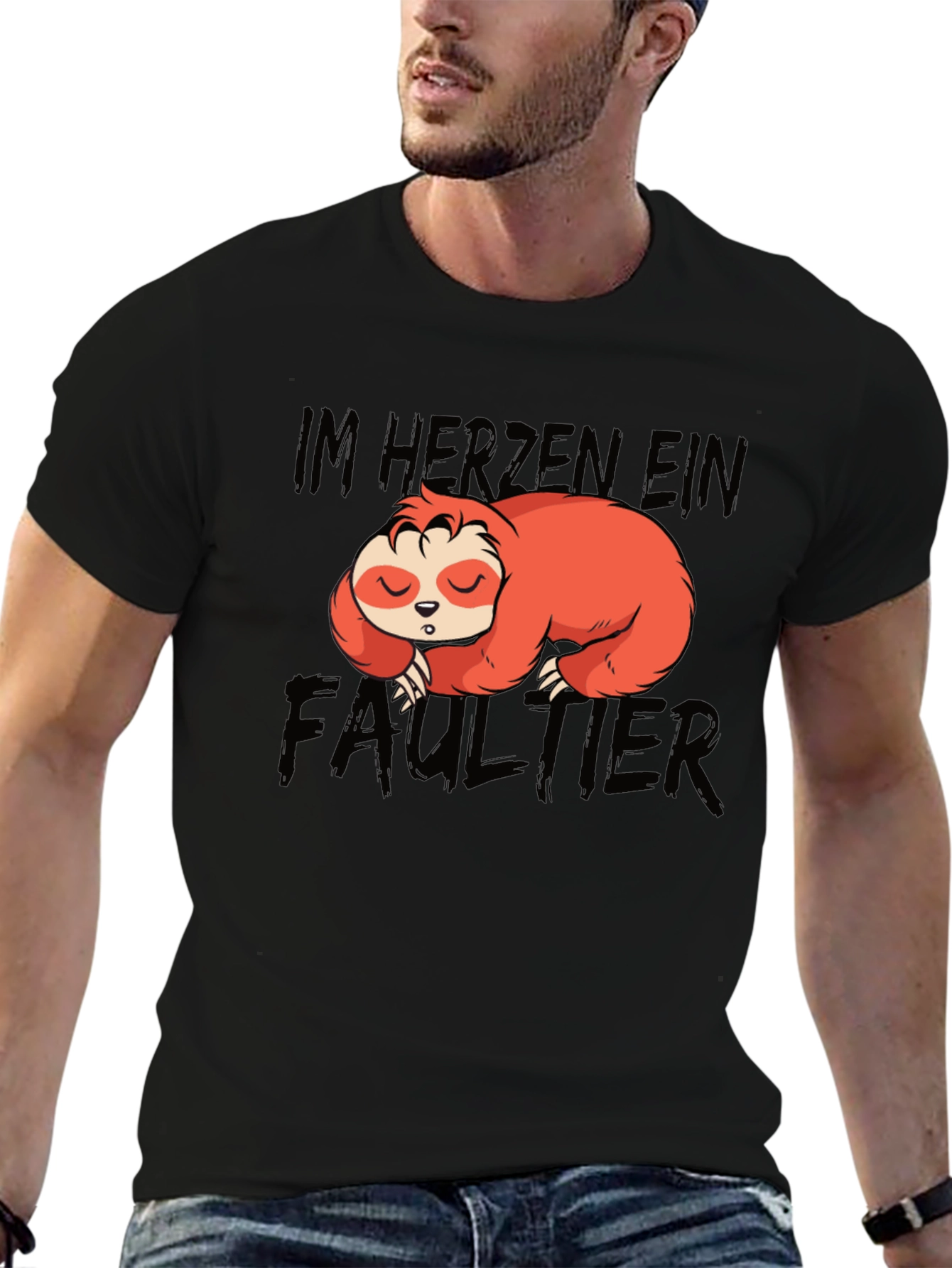 Im Herzen Ein Faultier Sloth Graphic T-Shirt