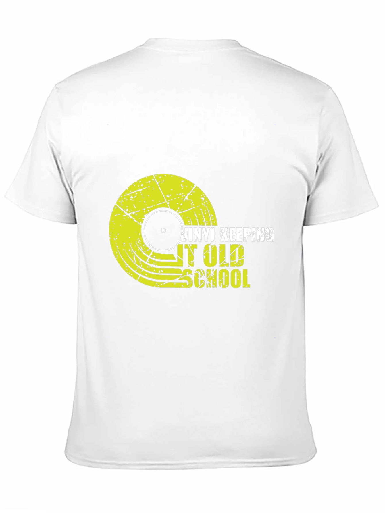 Vinyl Record Old School Graphic T-Shirt